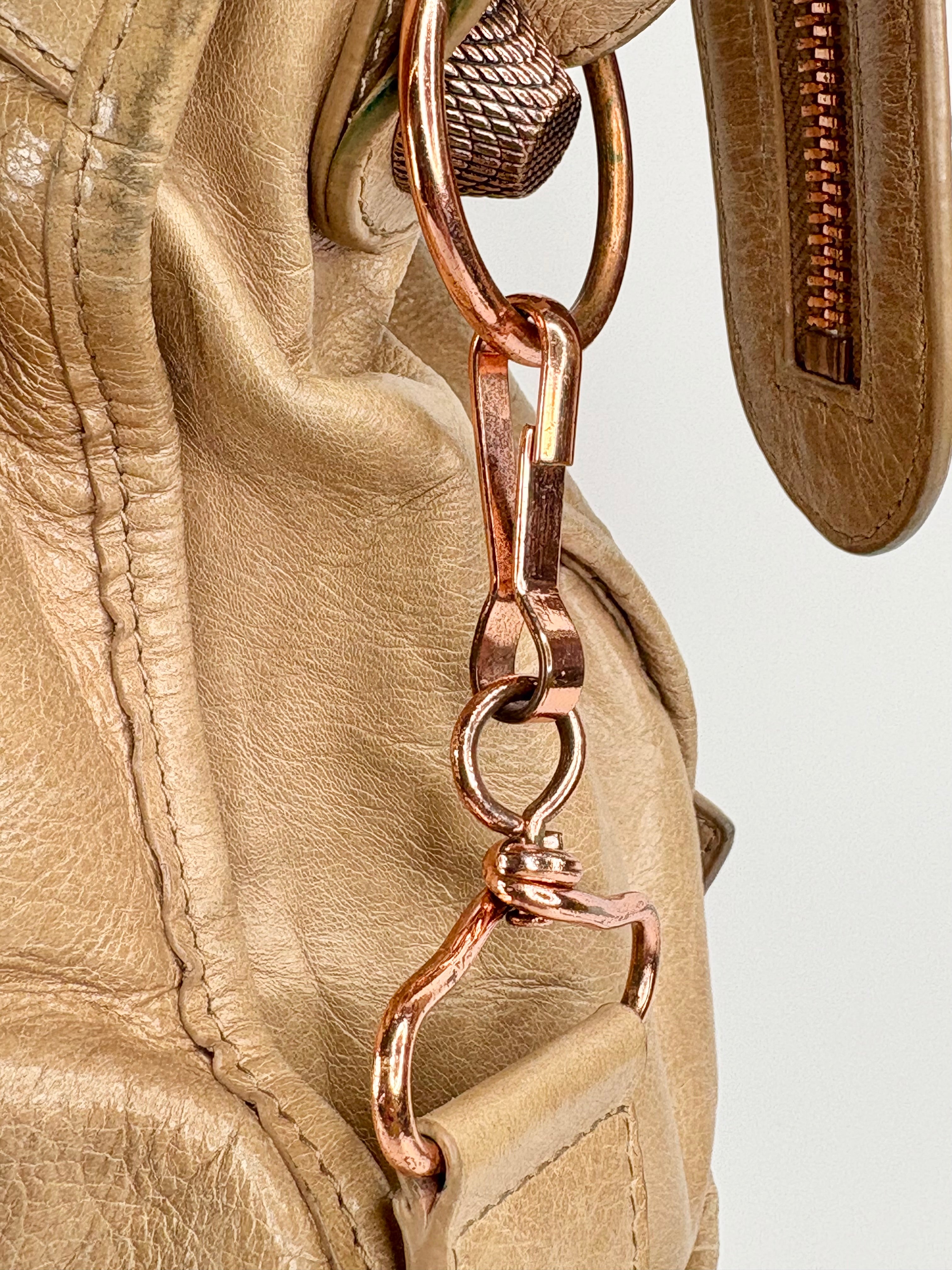 Balenciaga Beige Leather 'Giant 21' Handbag