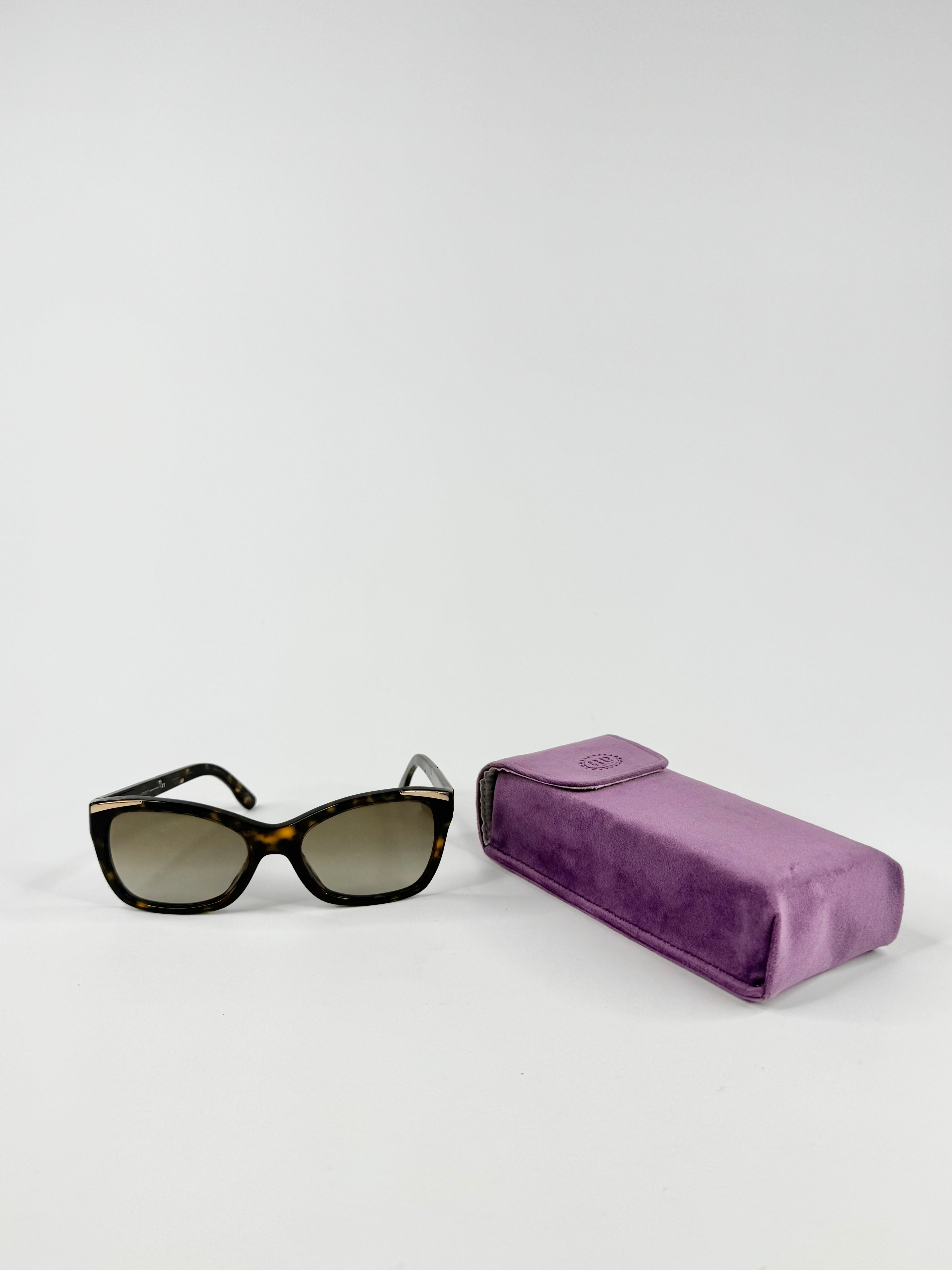 Stella McCarteny SM4017 Oversized Tortoiseshell Sunglasses