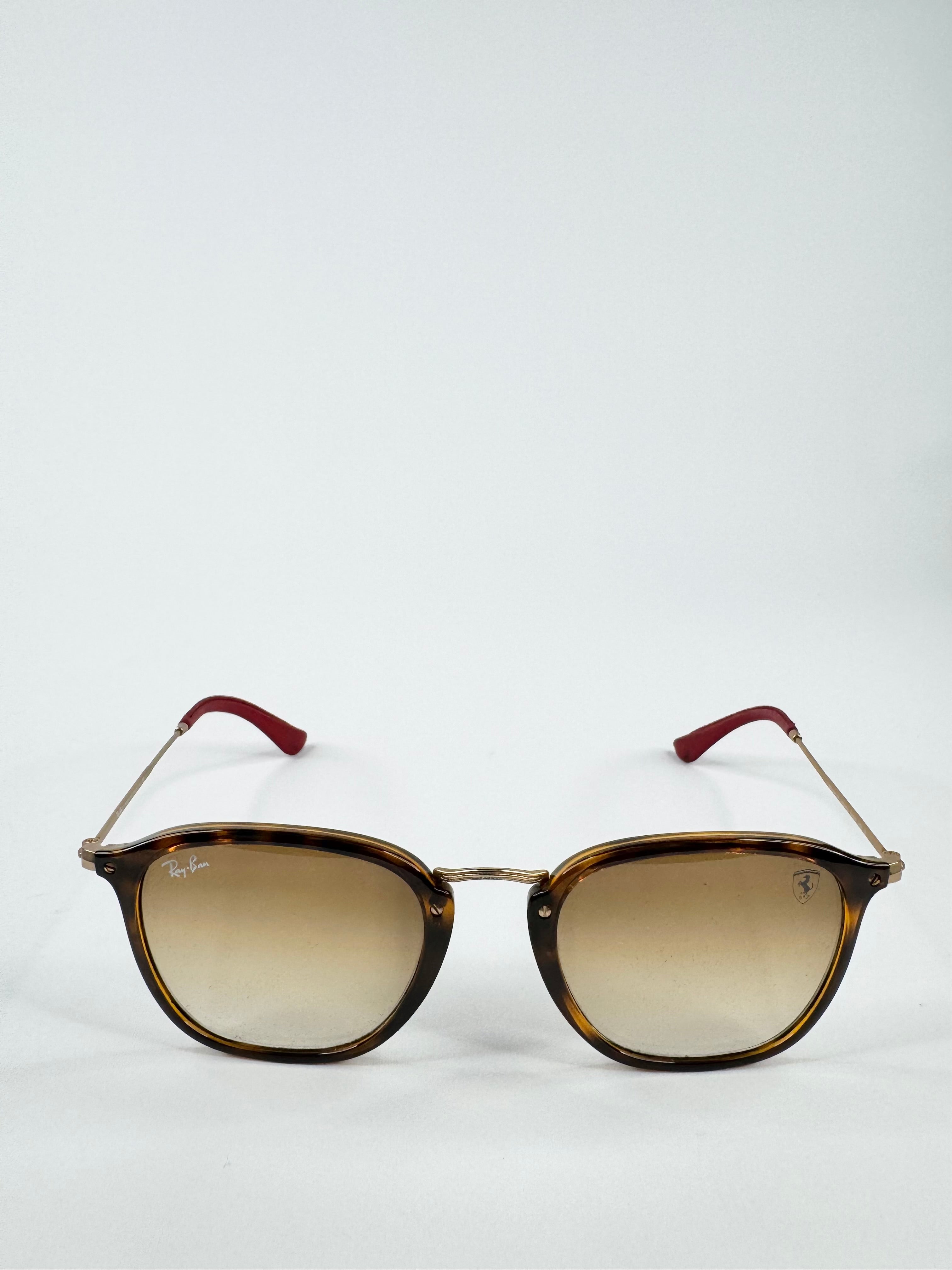 Ray Ban x Ferrari Tortoiseshell Gradient Sunglasses