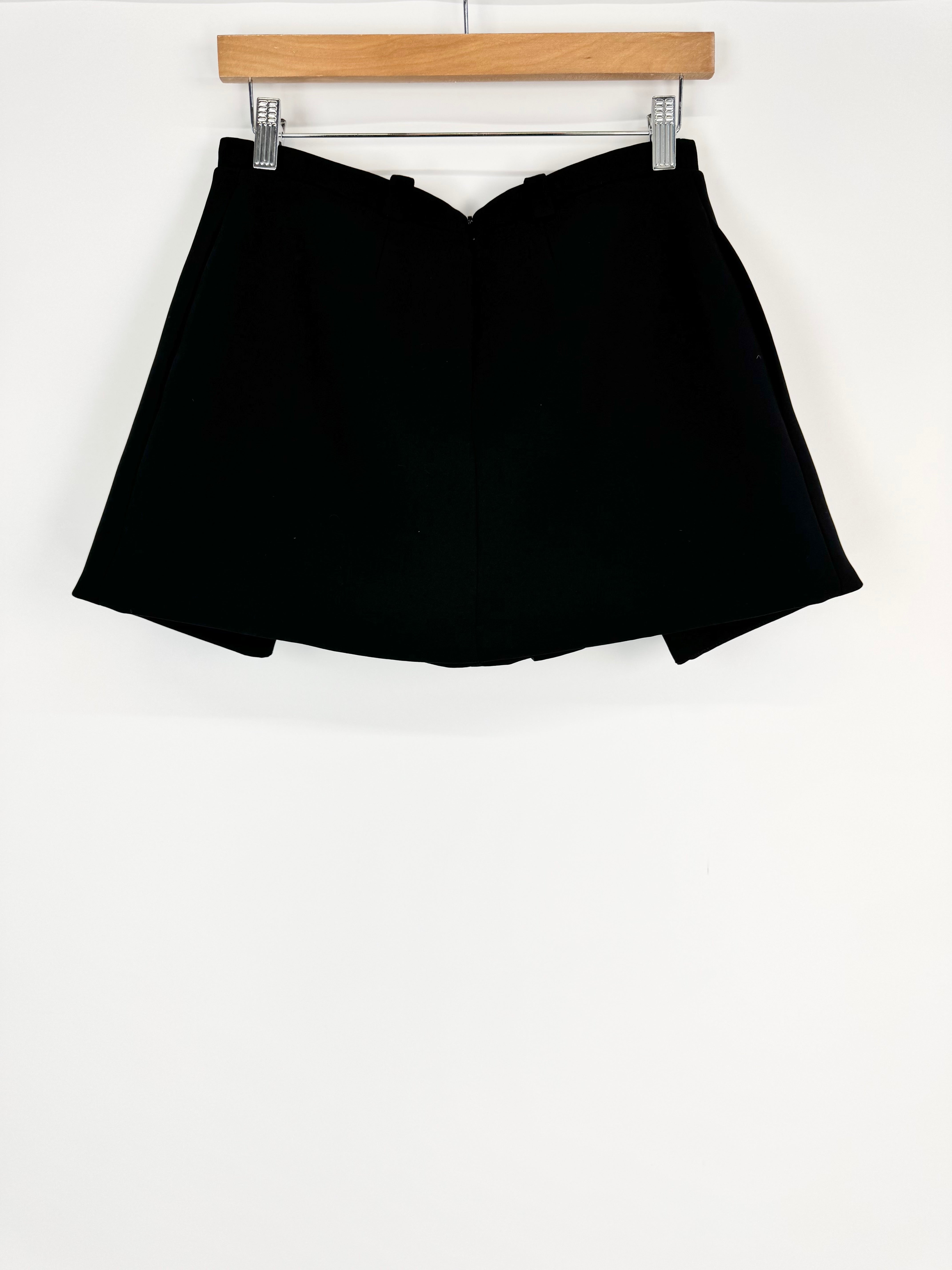 Balenciaga Winter 2016 Black Mini Jupe Mini Skirt - AU6/8