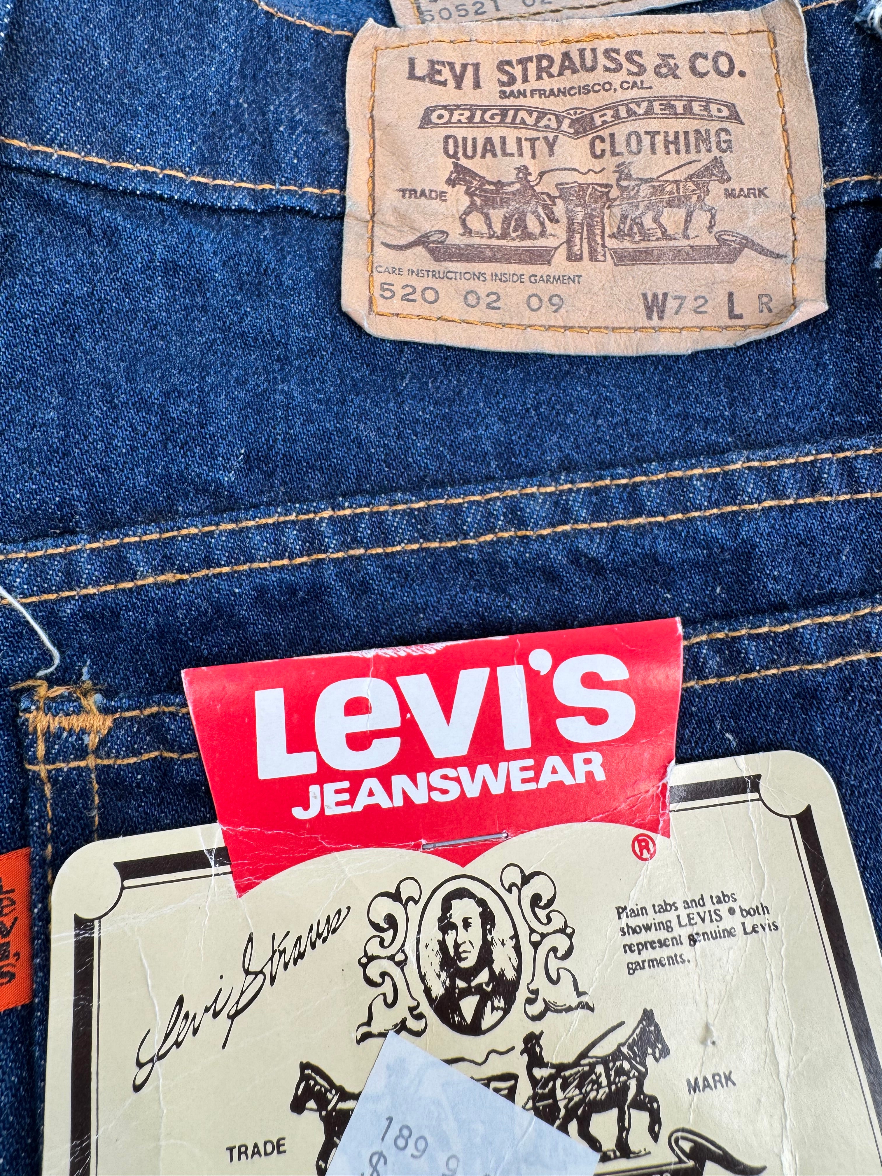 Levi's Blue Straight-Leg Denim Jeans - W72