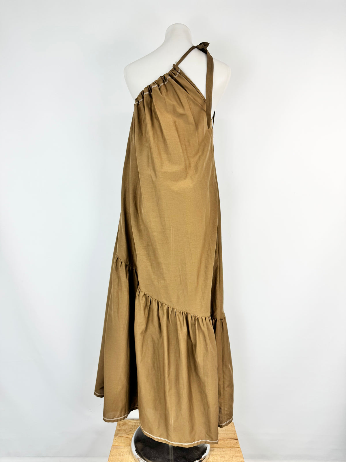 Marle 'William Off Shoulder Dress in Clover' Cotton Dress - AU6