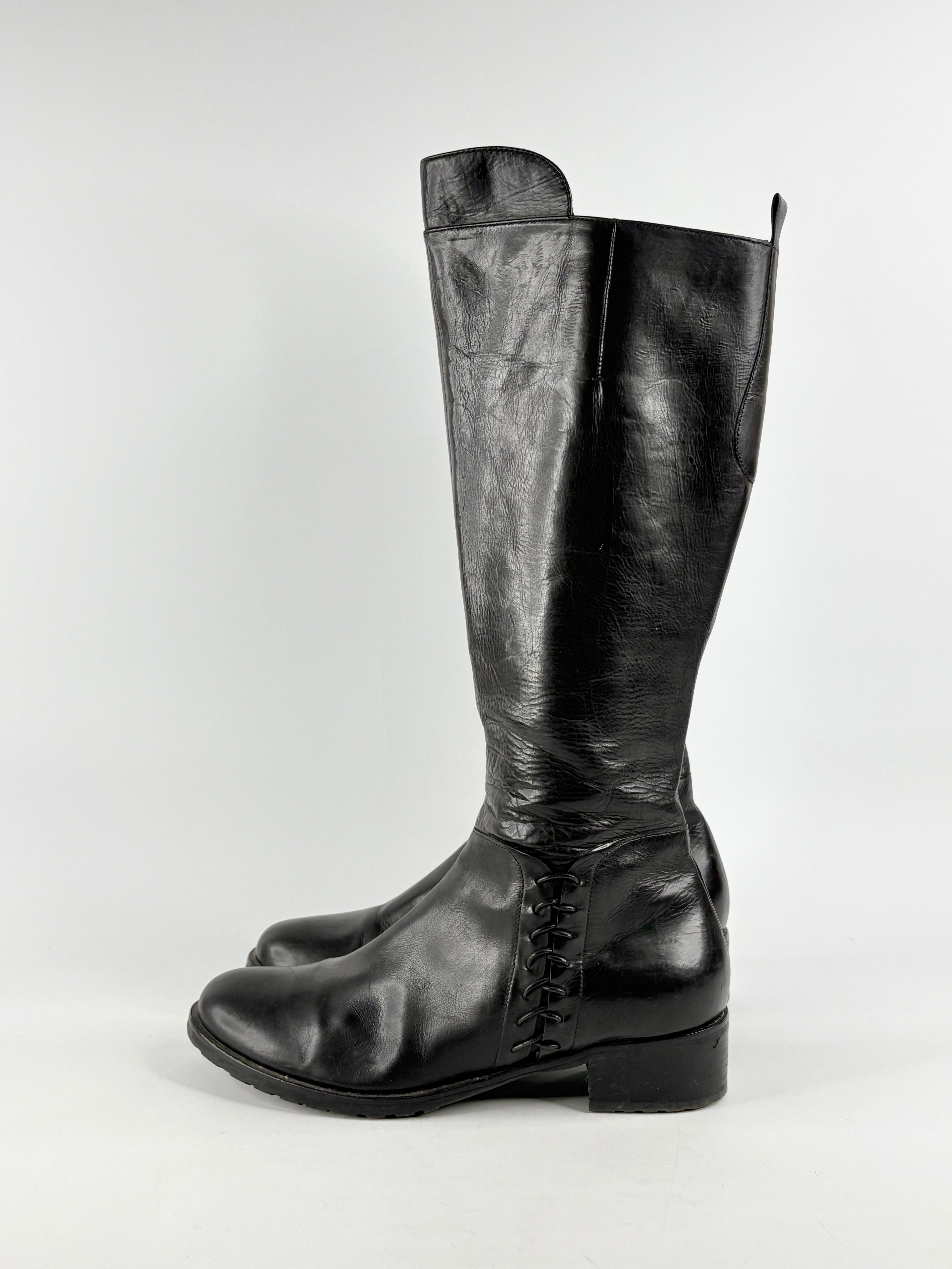 Högl Black Leather Riding Boots - EU39.5