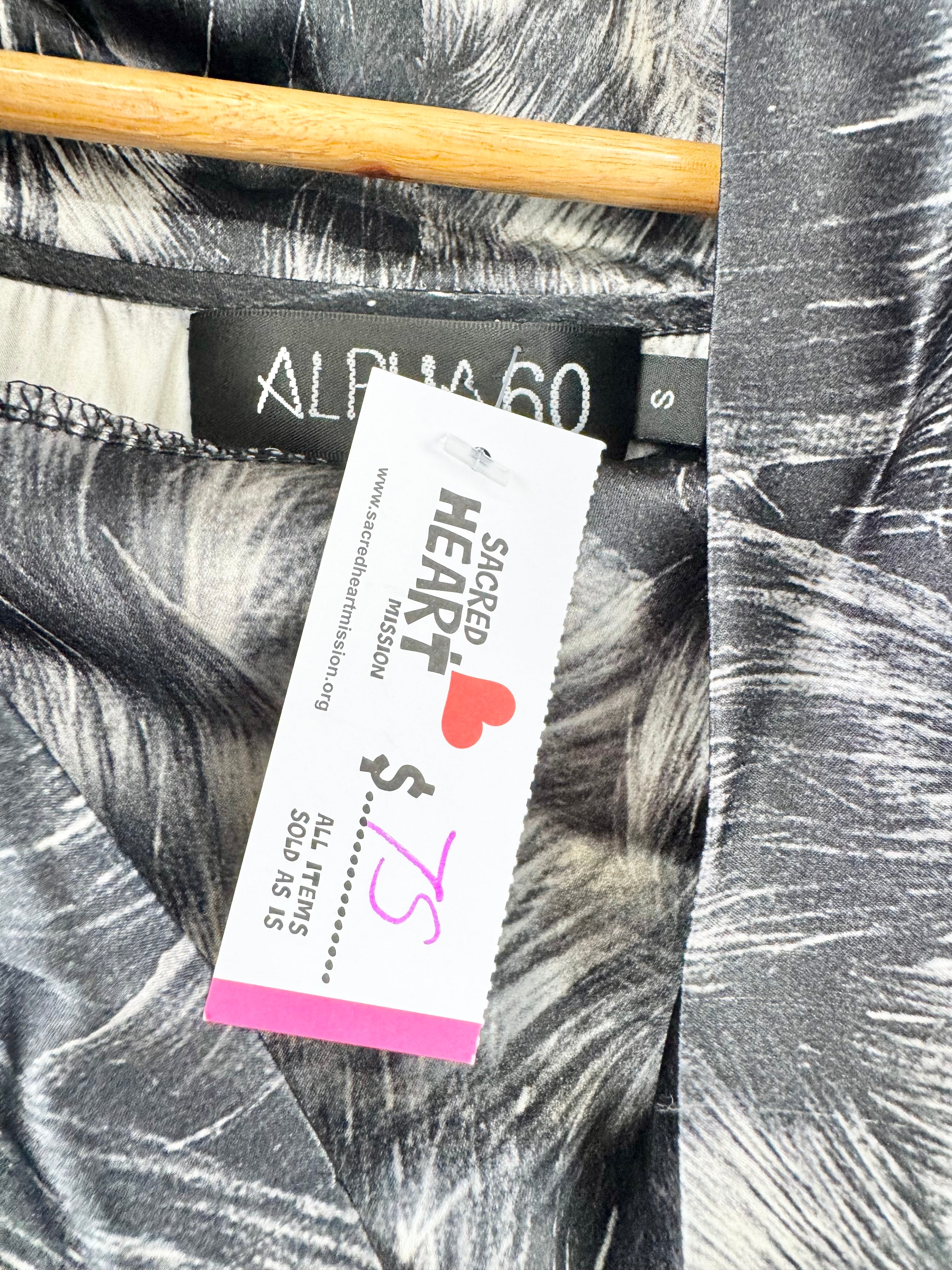 Alpha60 Braids Pattern Silk Dress - AU8/10