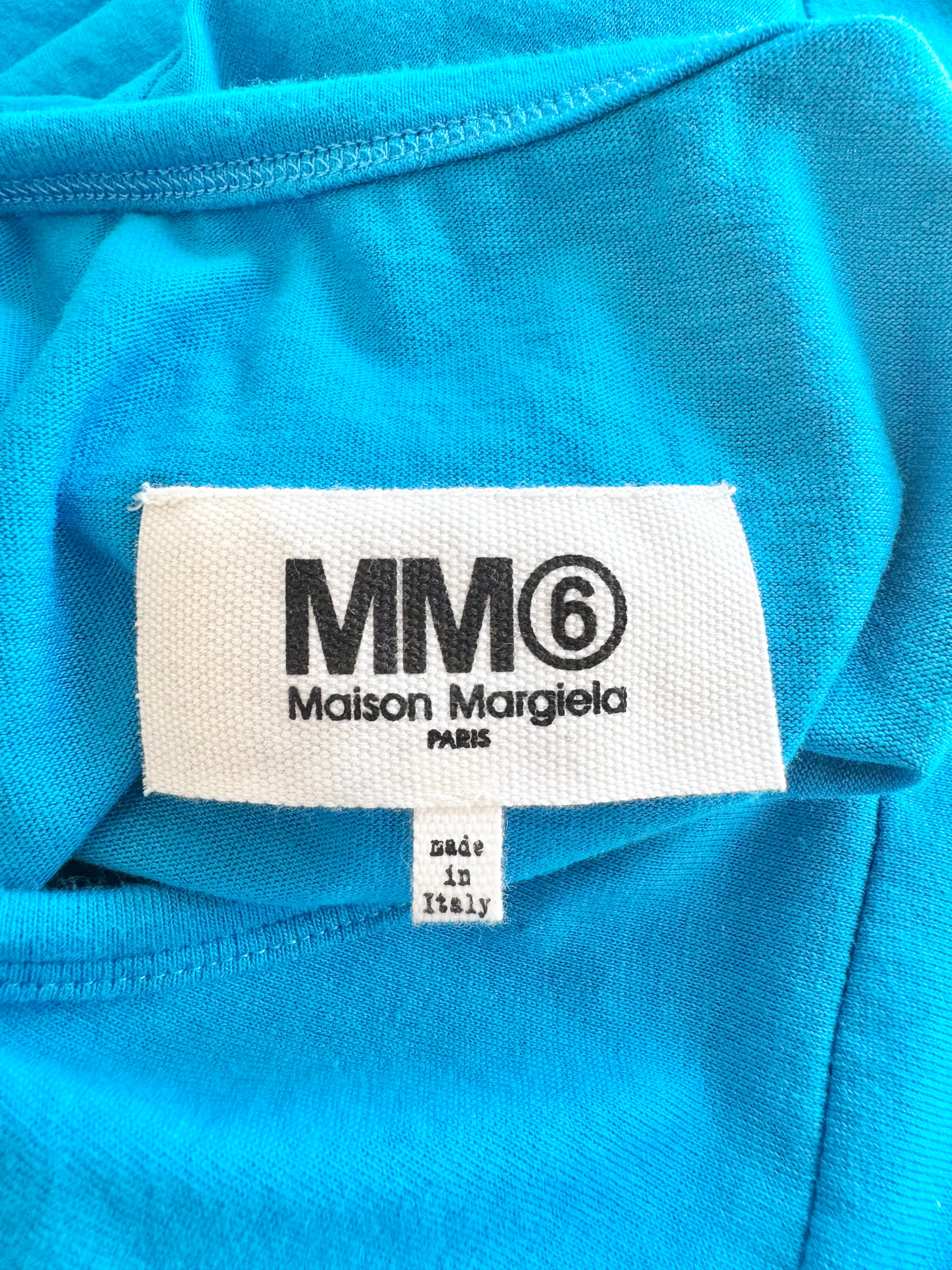 MM6 Azure Blue Column Dress - AU8/10