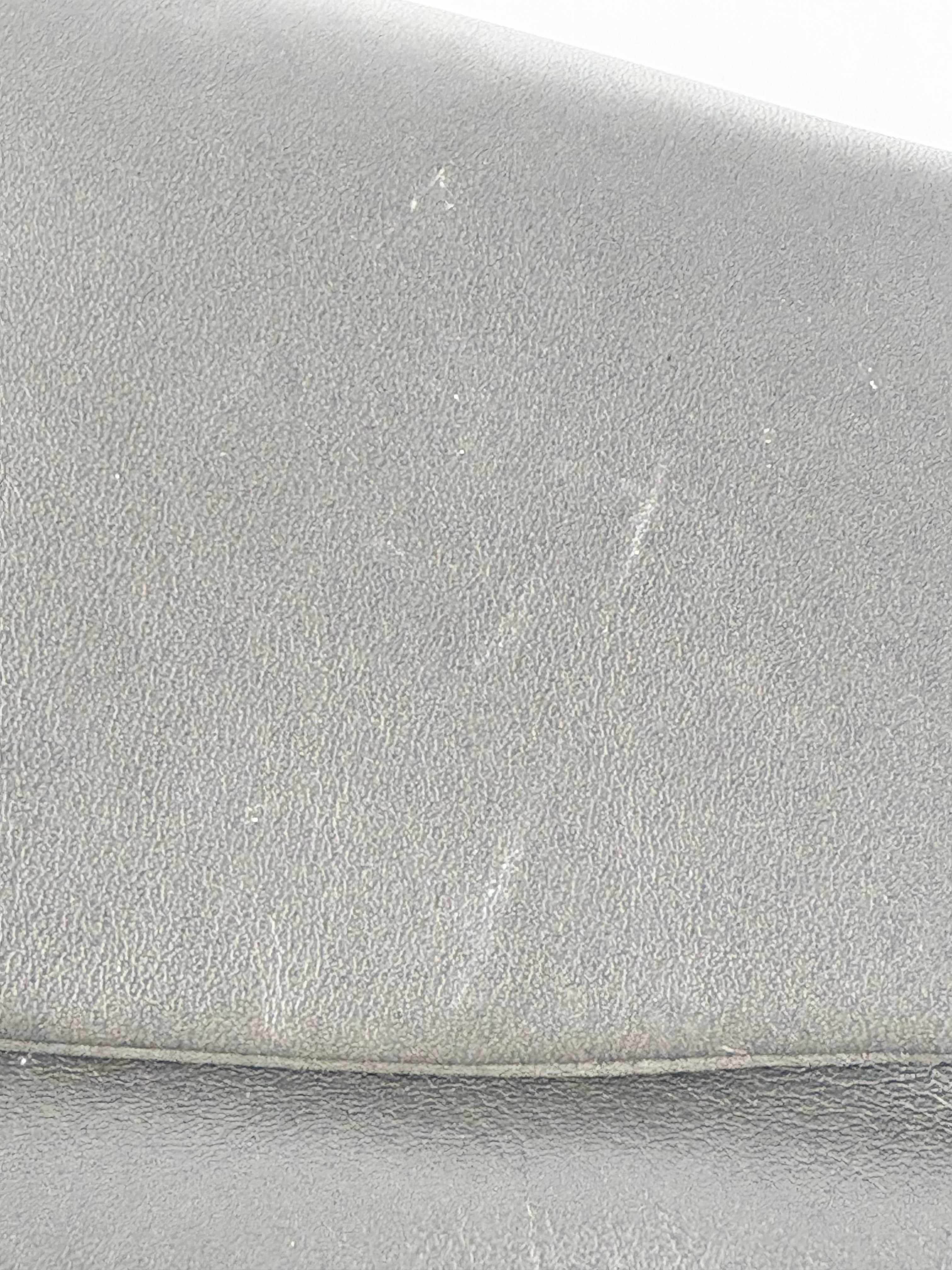 Oroton Slate Smooth Leather Laptop Case