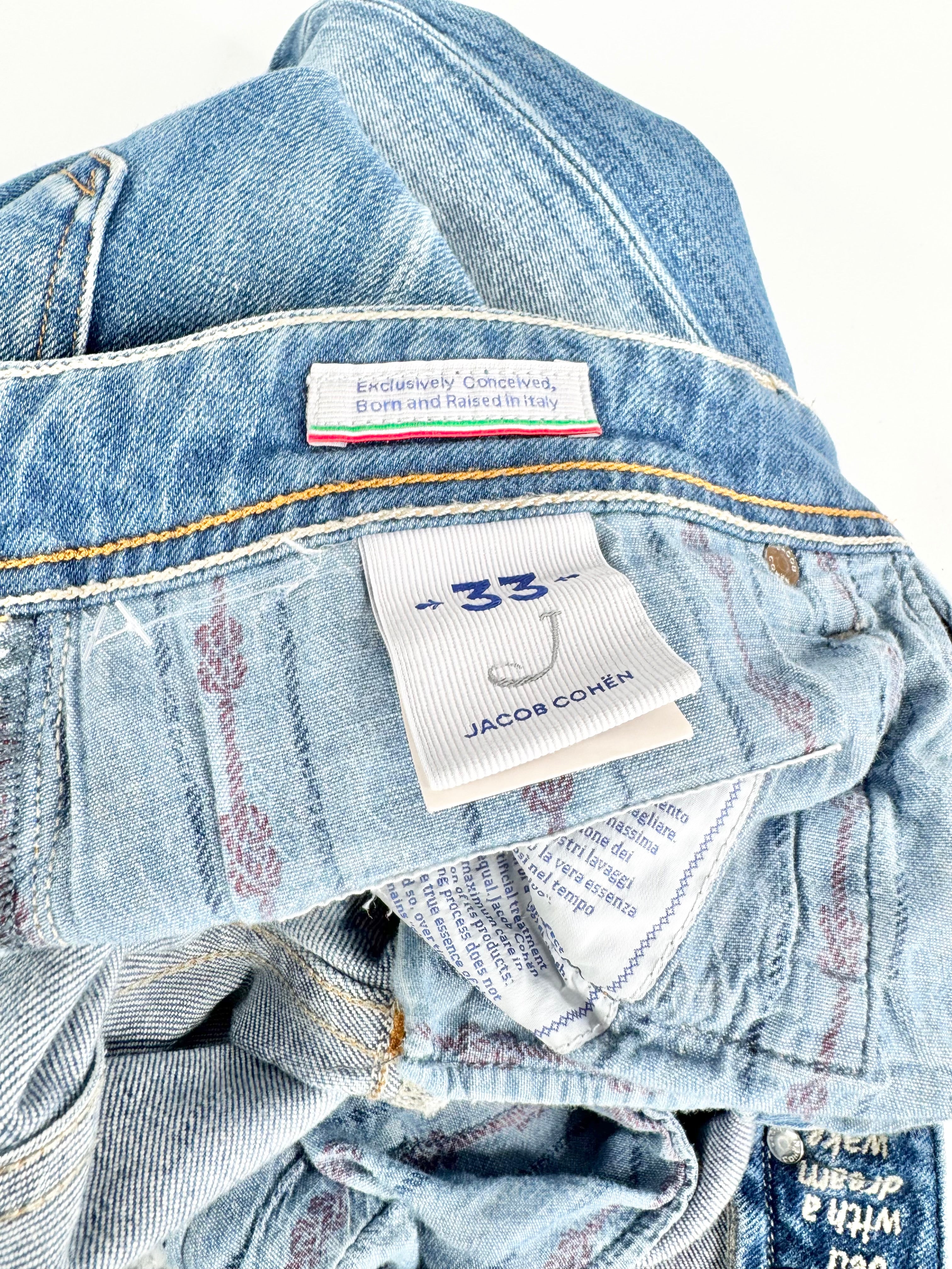 Jacob Cohen Light Blue Denim Jeans - 33
