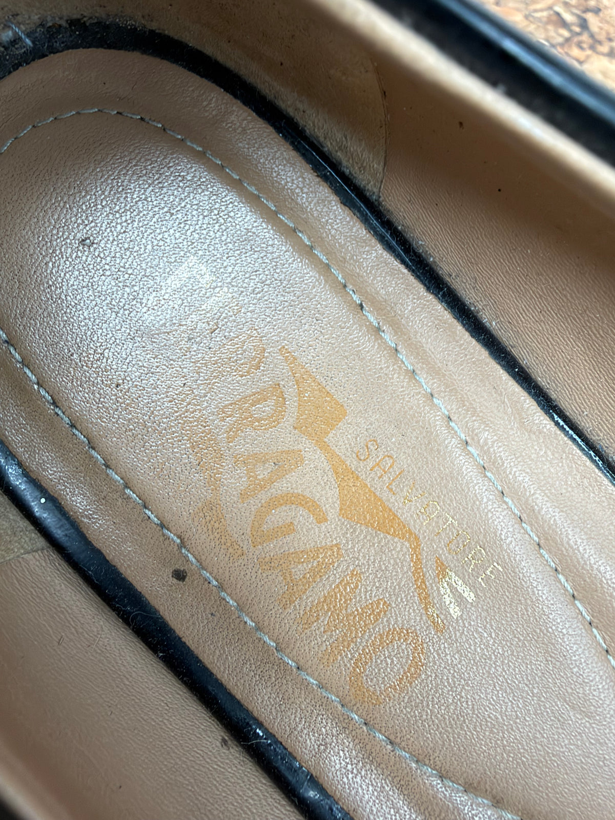 Salvatore Ferragamo Patent Leather Ballet Flats - EU41.5