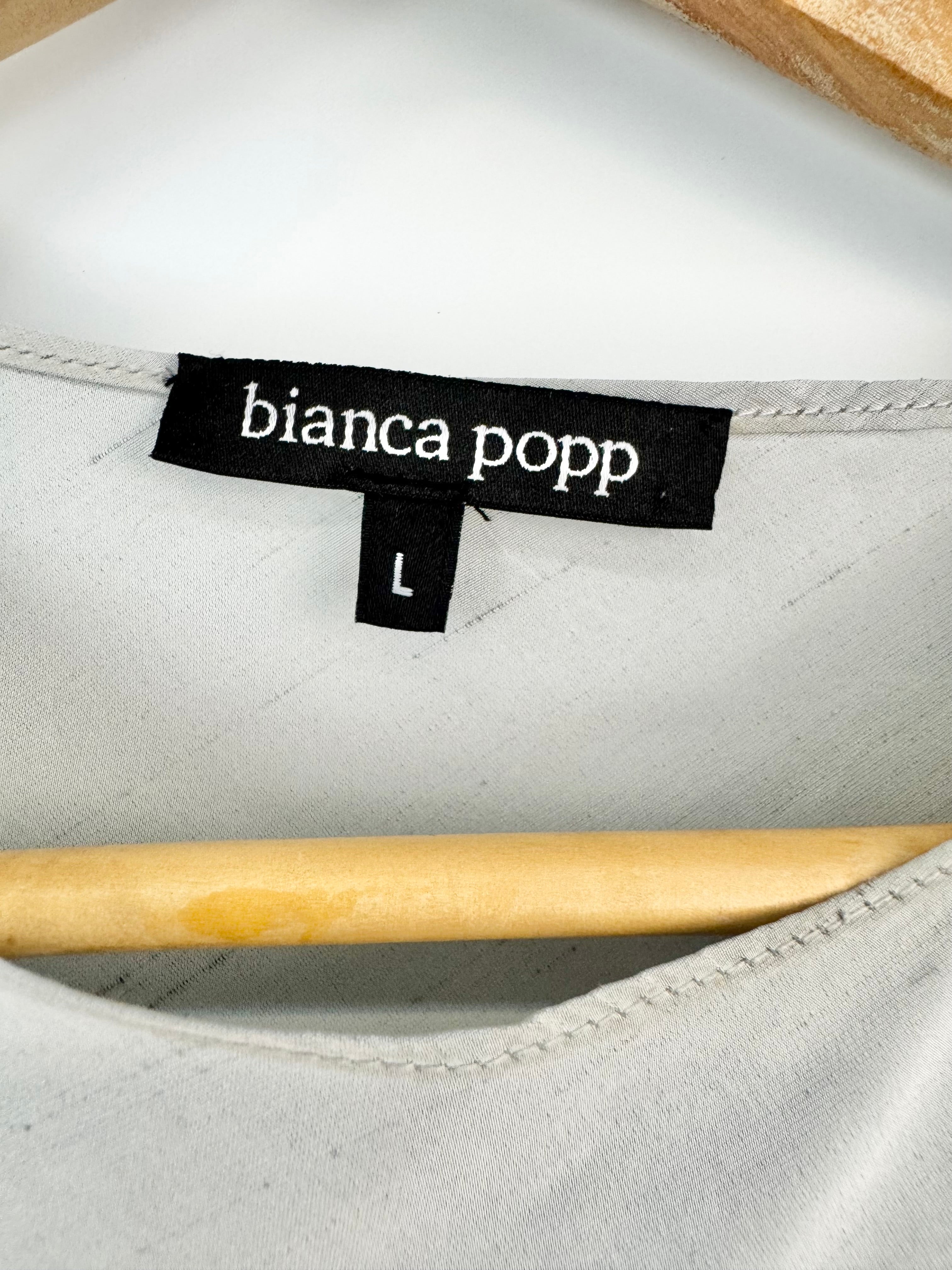 Bianca Pop Winter Cloud Grey Dress - AU12/14