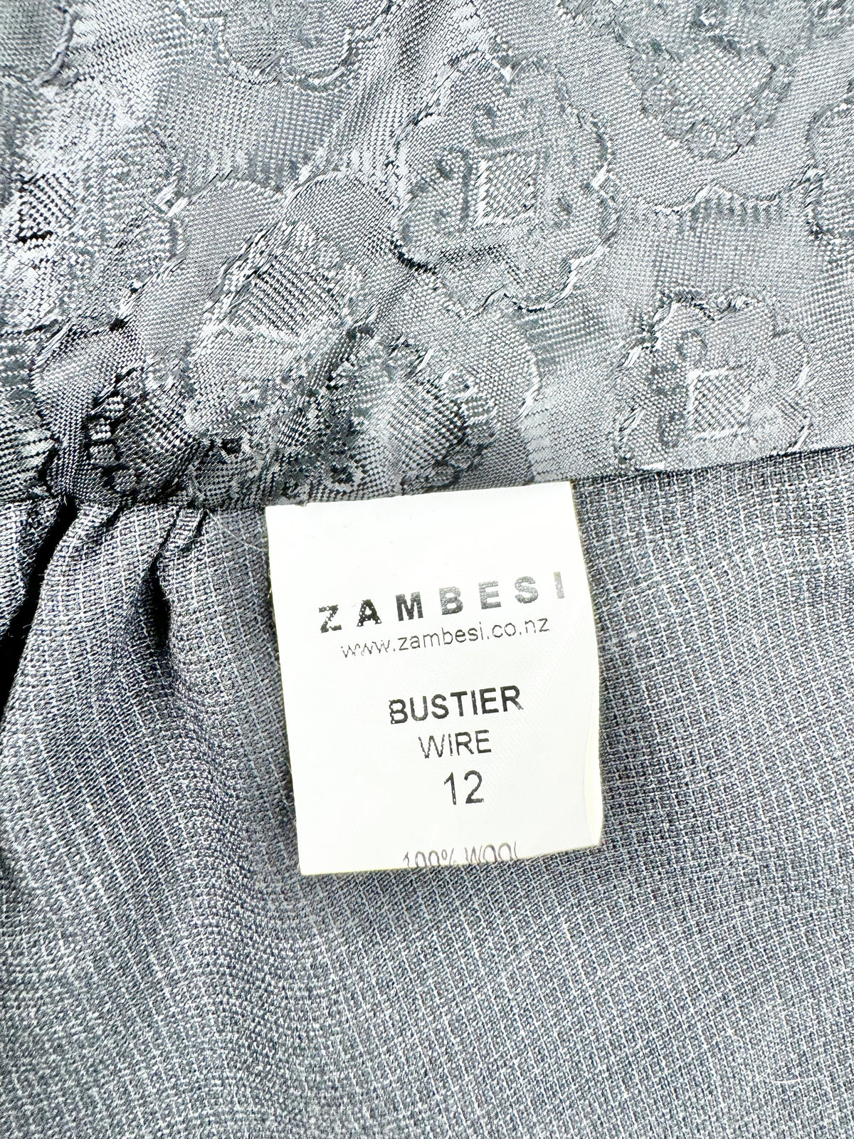 Zambesi Black Bustier - AU12