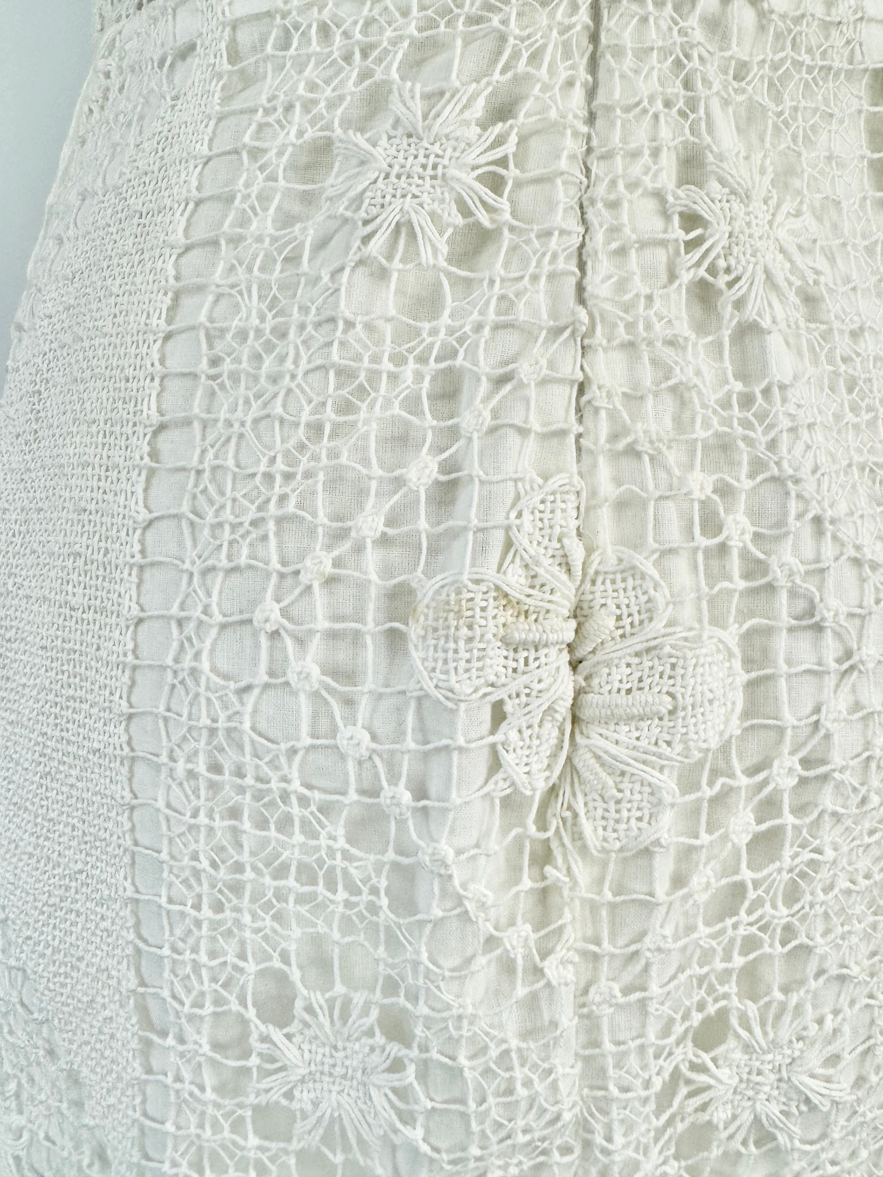 Nevenka White Lace Bodycon Dress - AU8