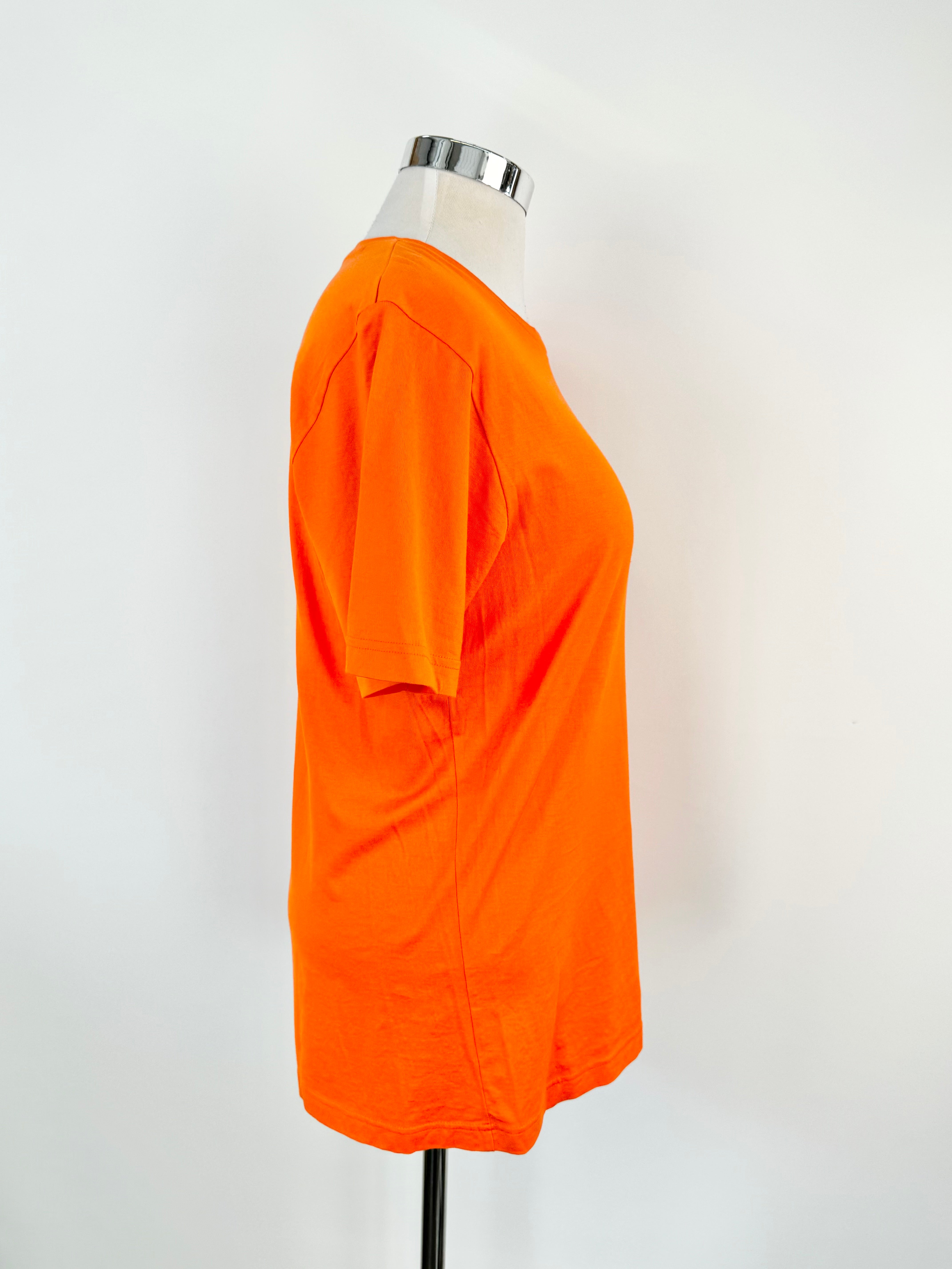 Y-3 Safety Orange Logo T-Shirt - L