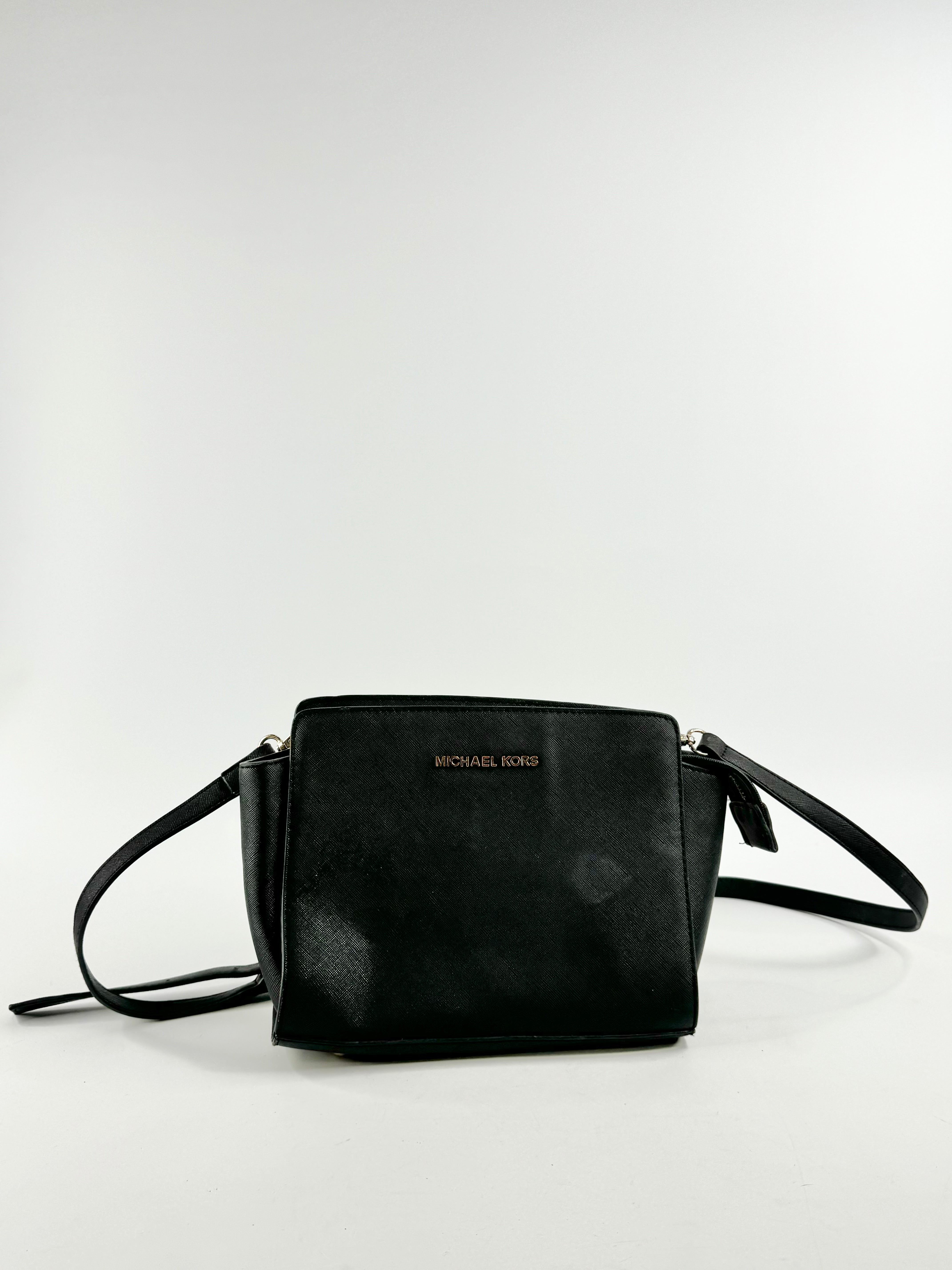 Michael Kors Black Mini Cross Body Bag