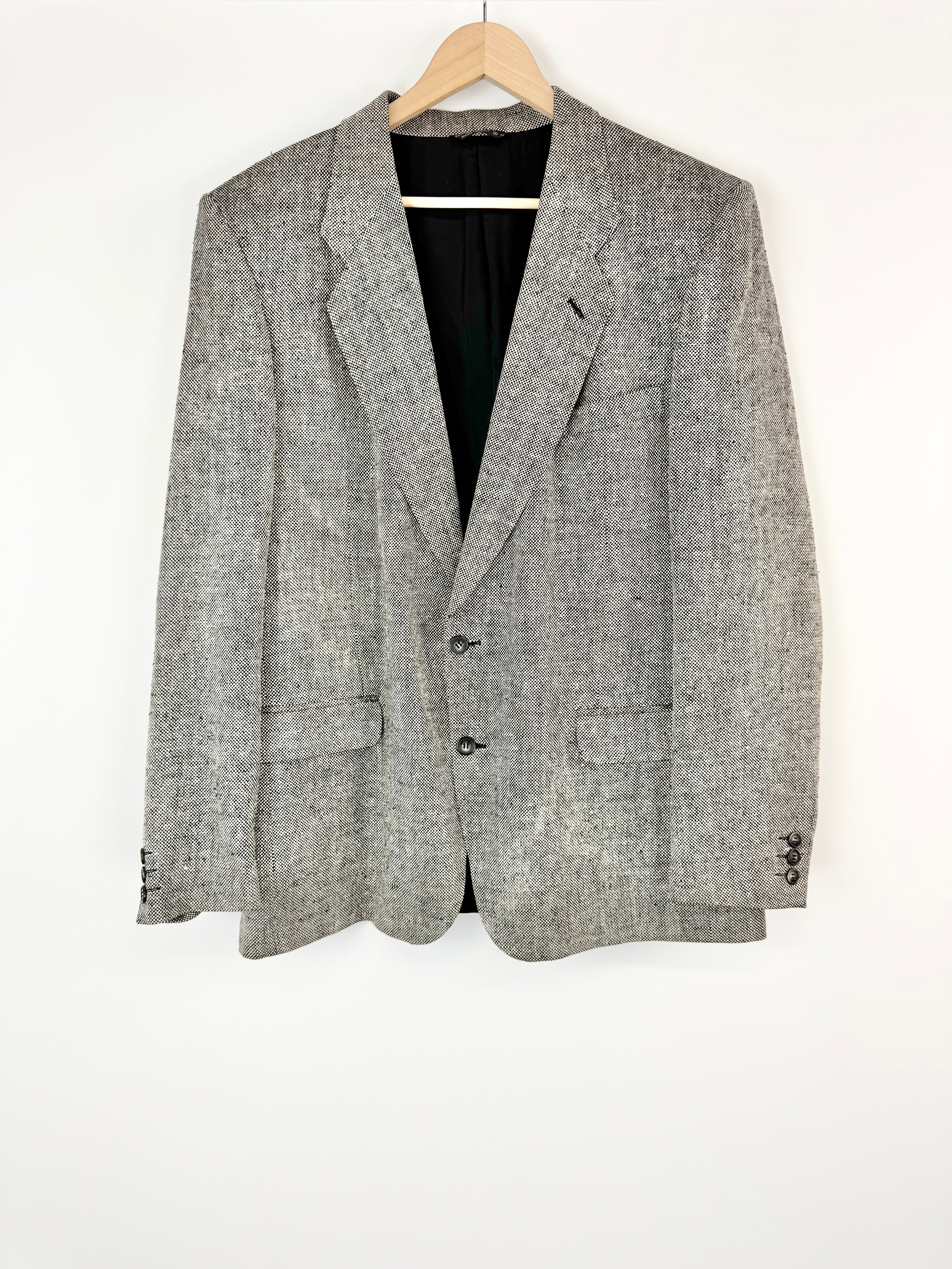 Pierre Cardin Silk Tweed Blazer - L