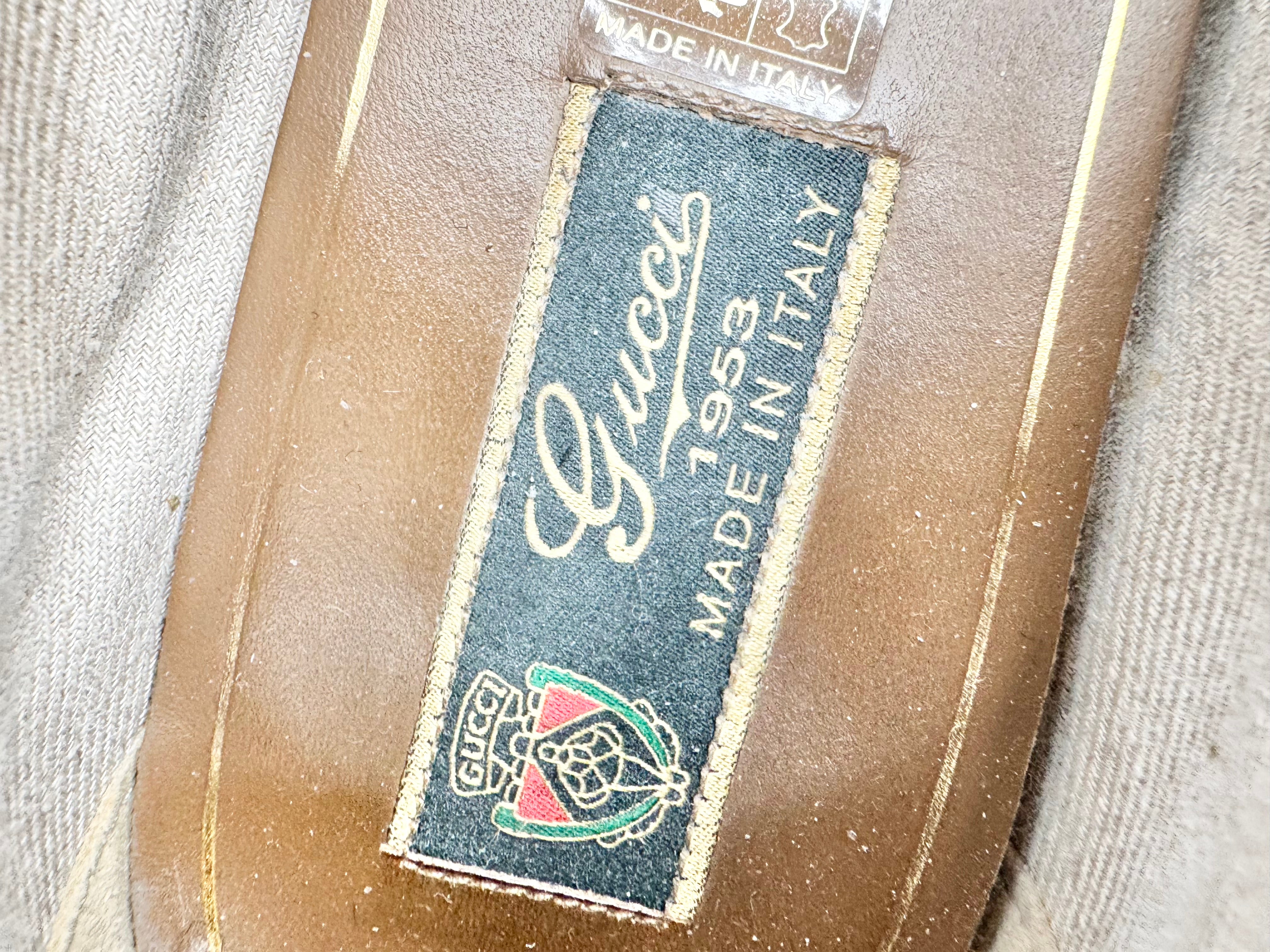 Vintage Gucci Patent Leather Horsebit Loafers - EU40.5
