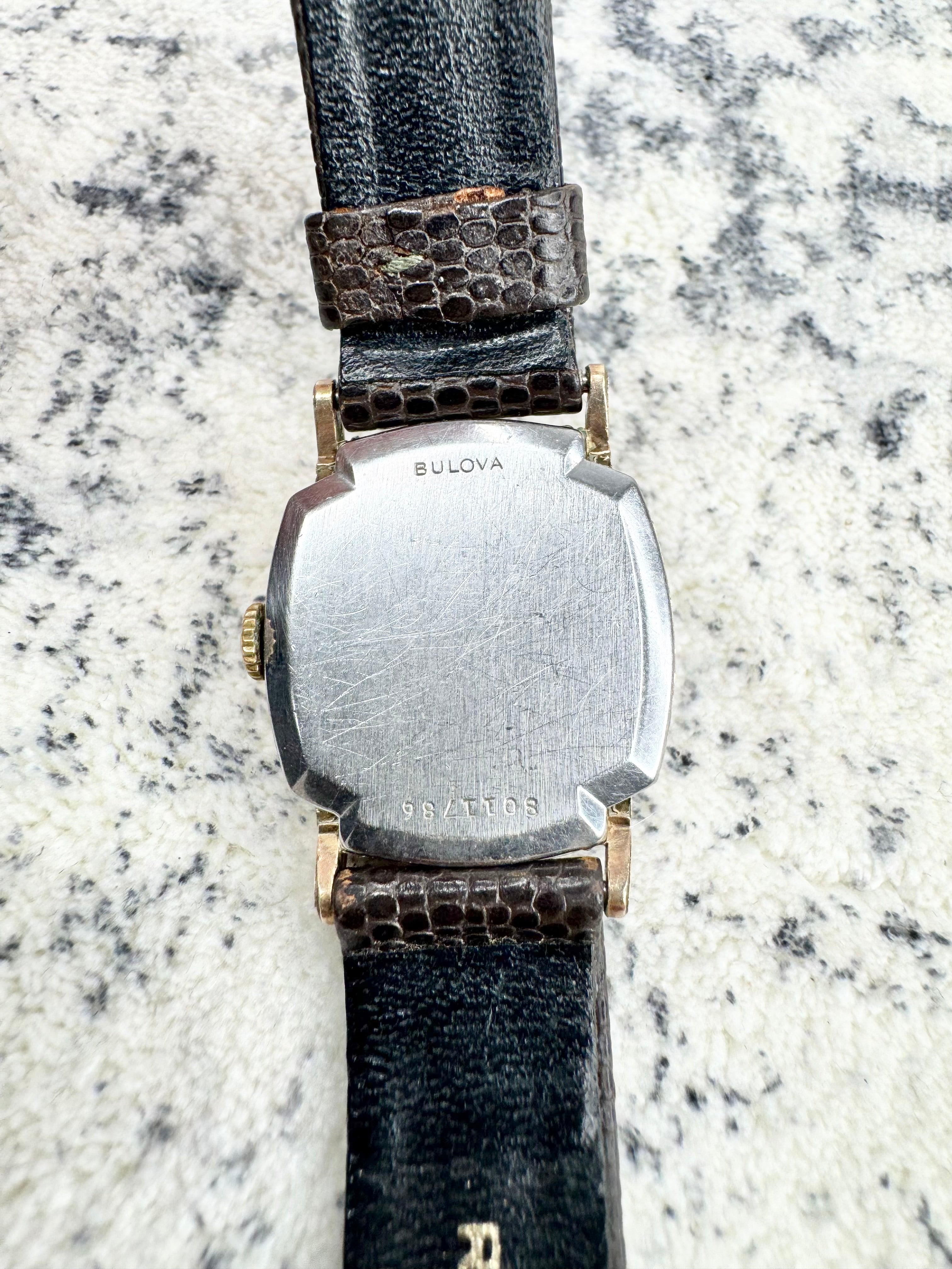 Vintage Bulova Gold Plated Watch