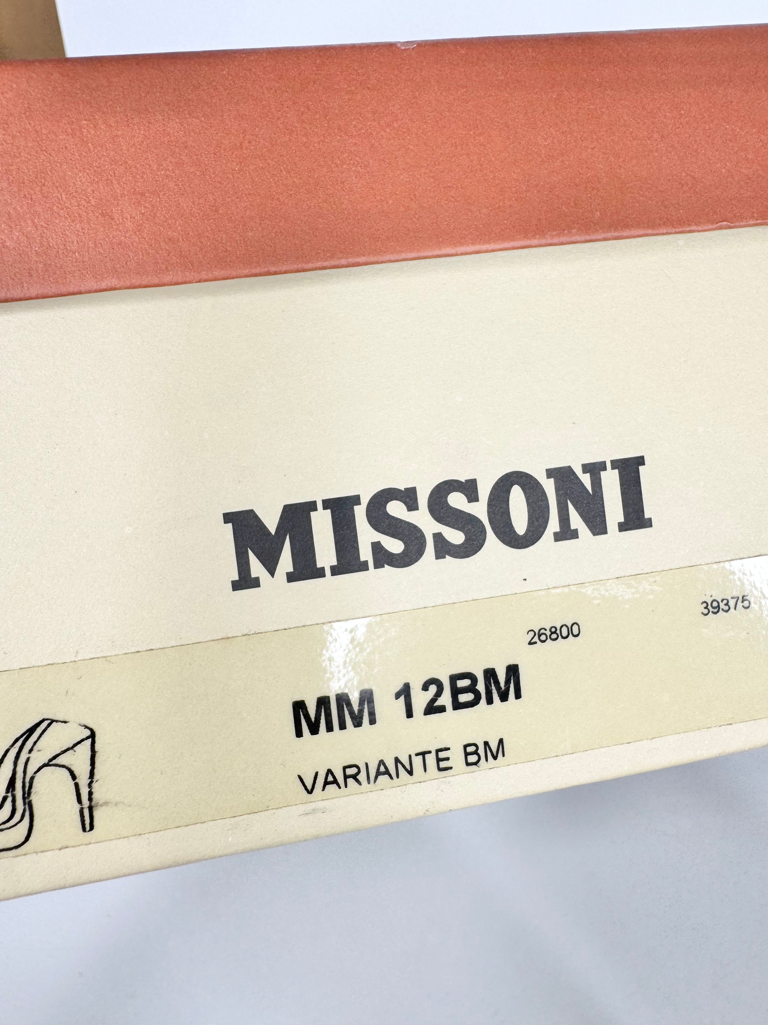 Missoni Fawn Patent Leather Platform Pumps - EU35