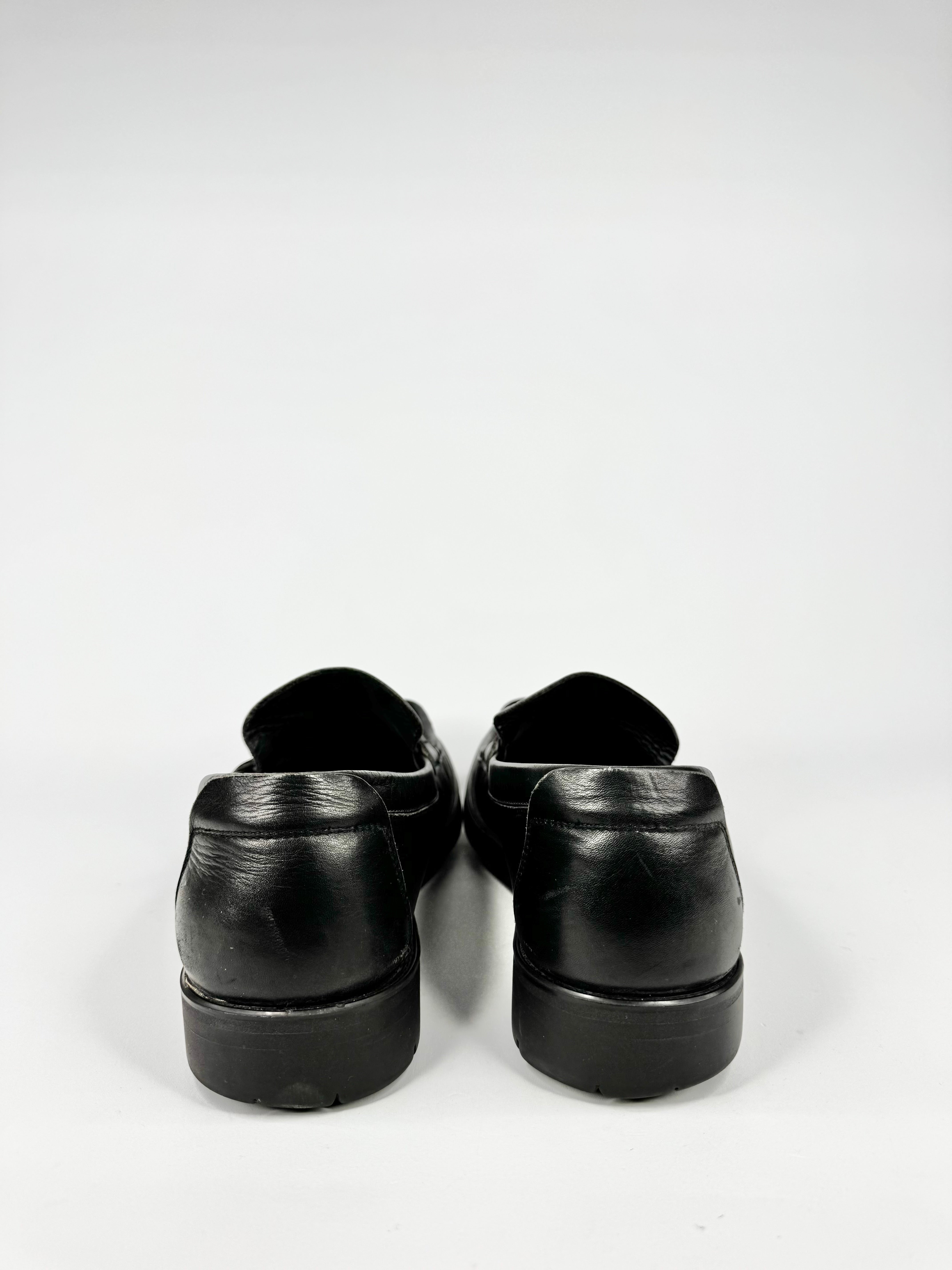 Salvatore Ferragamo Black Loafers - 10