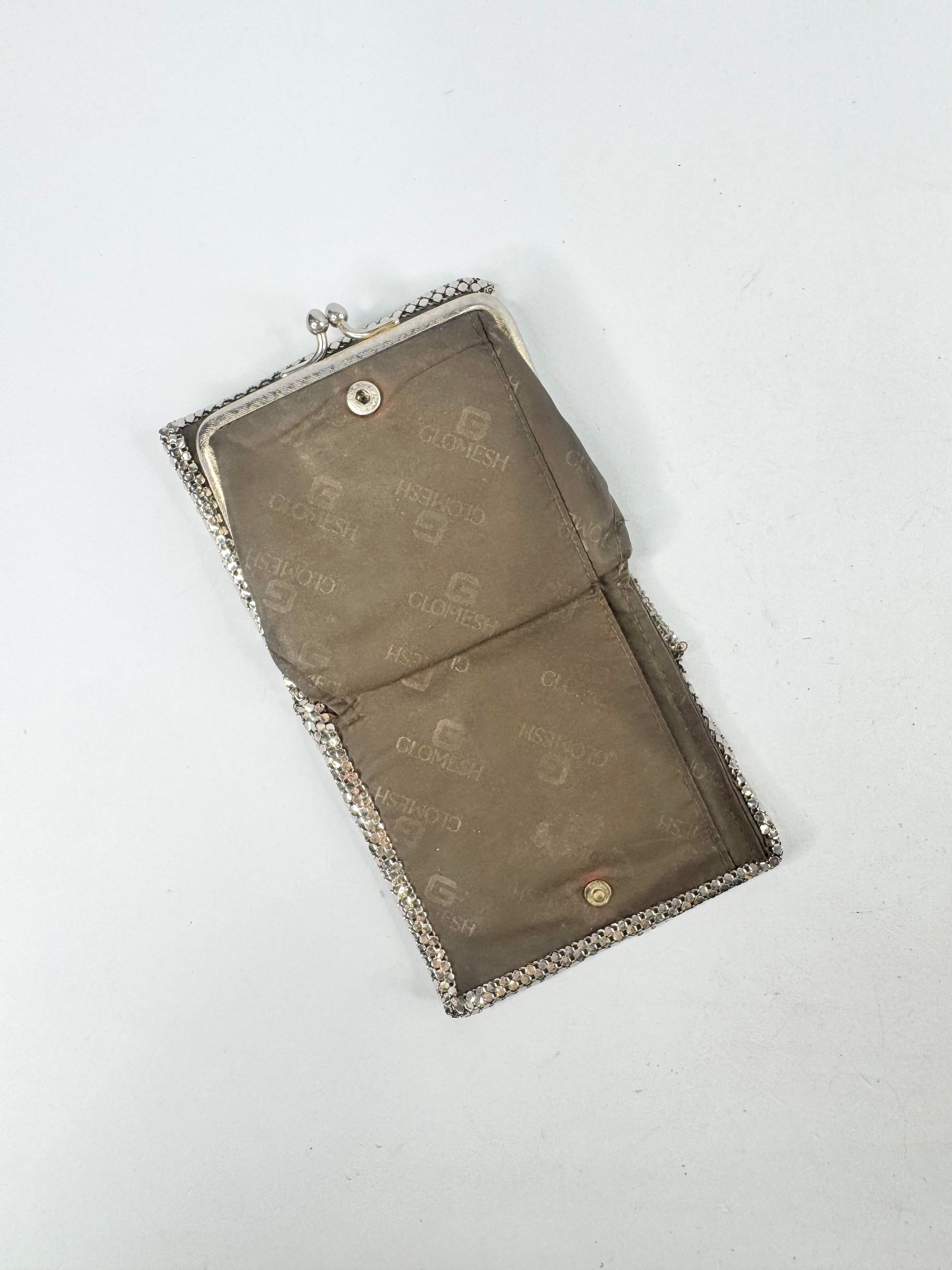 Vintage Glomesh Silver Clasped Wallet