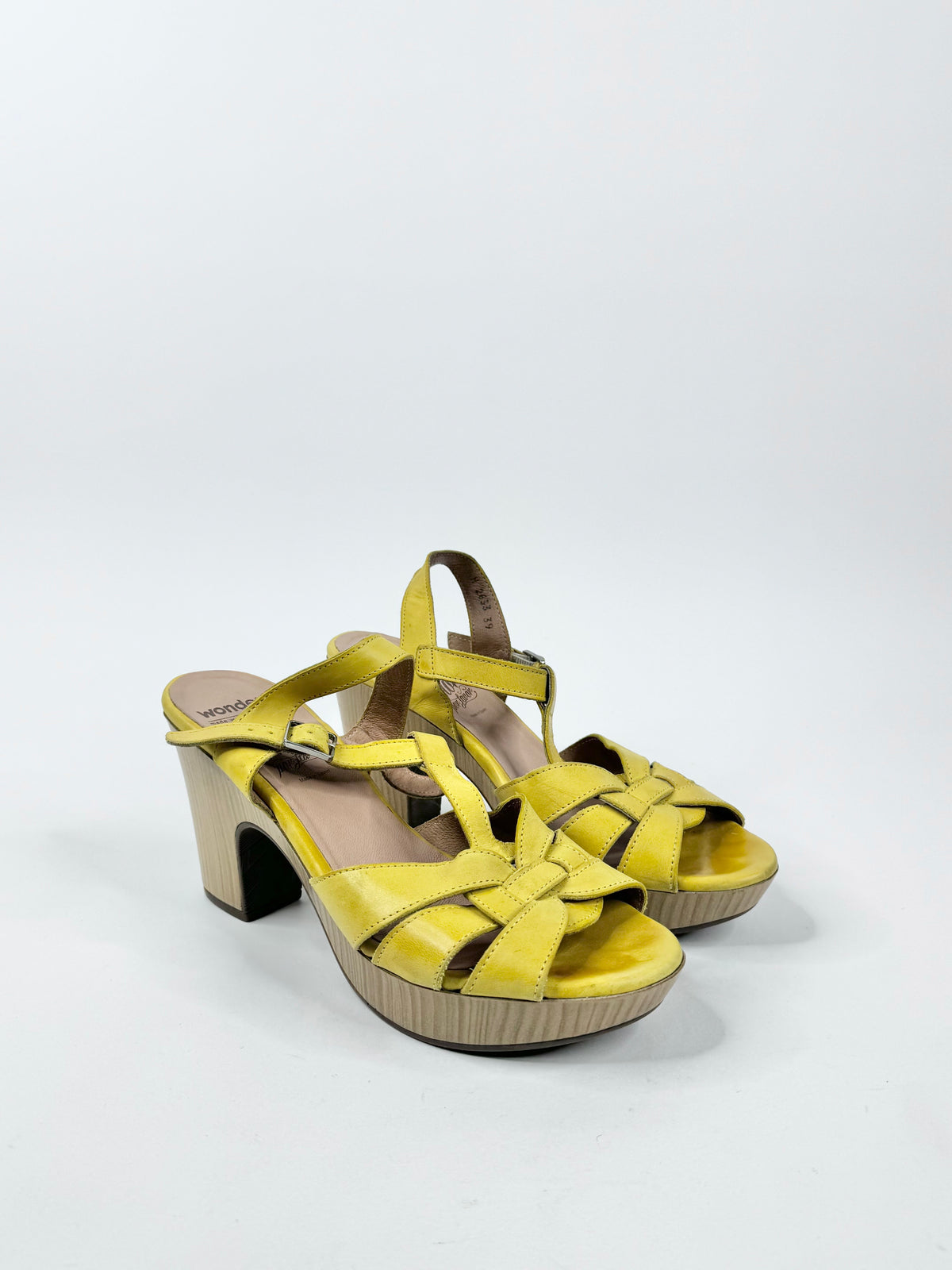 Wonders Sunflower Yellow Clogs - EU38