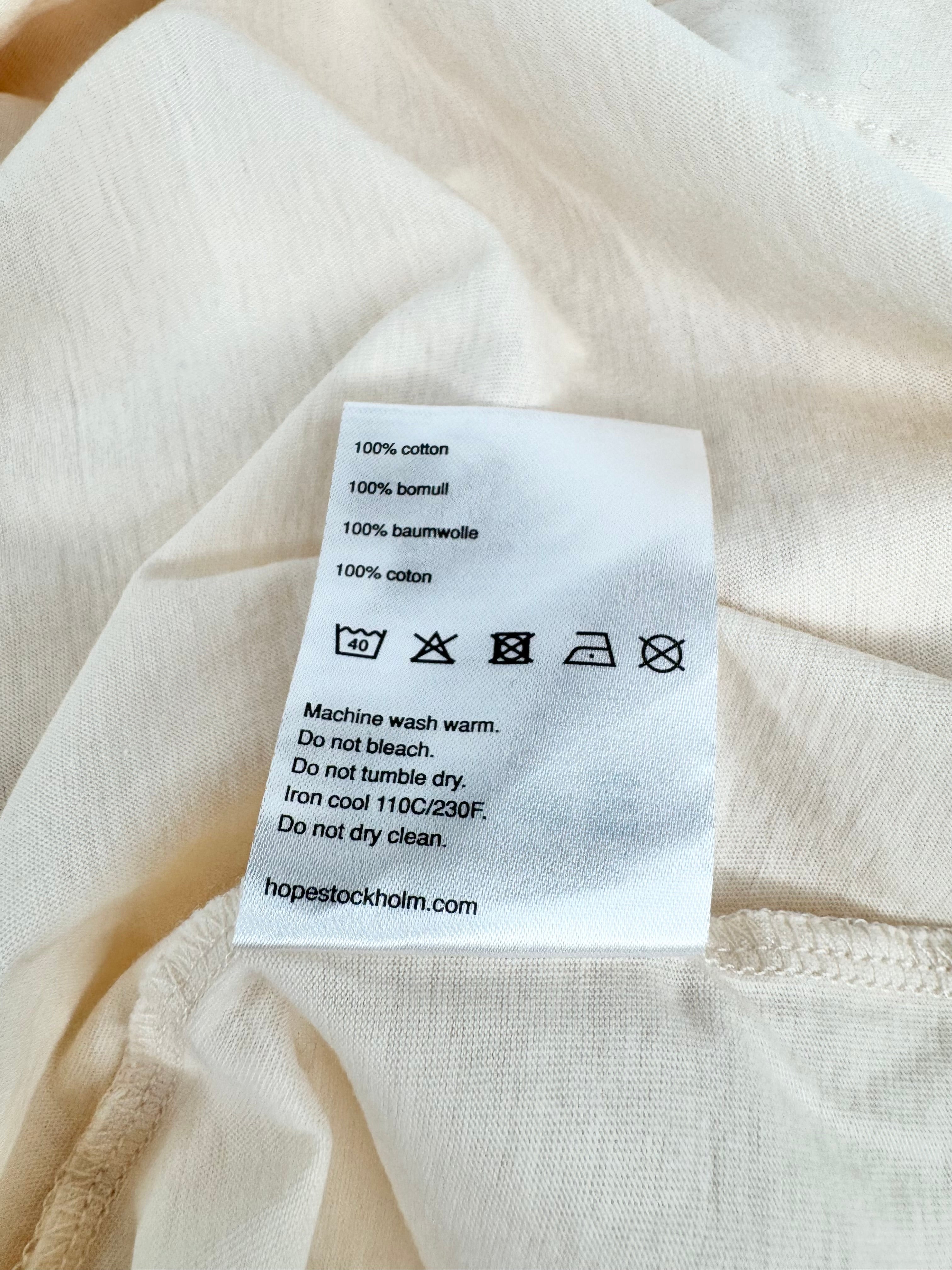 Hope 'We Tee' Soft Cotton V-Neck T-Shirt - AU8/10