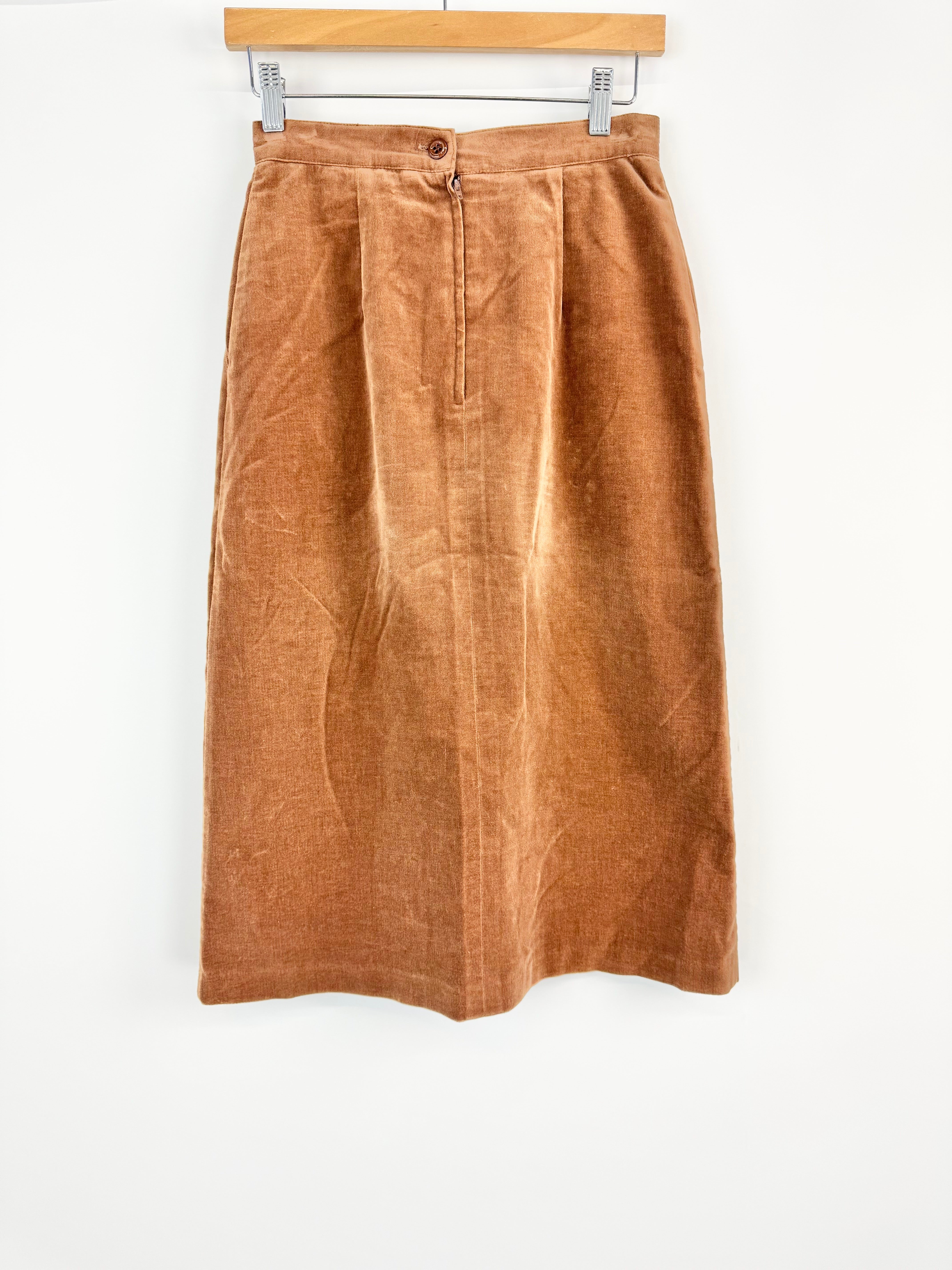 Sportscraft Brown Midi Skirt - AU10
