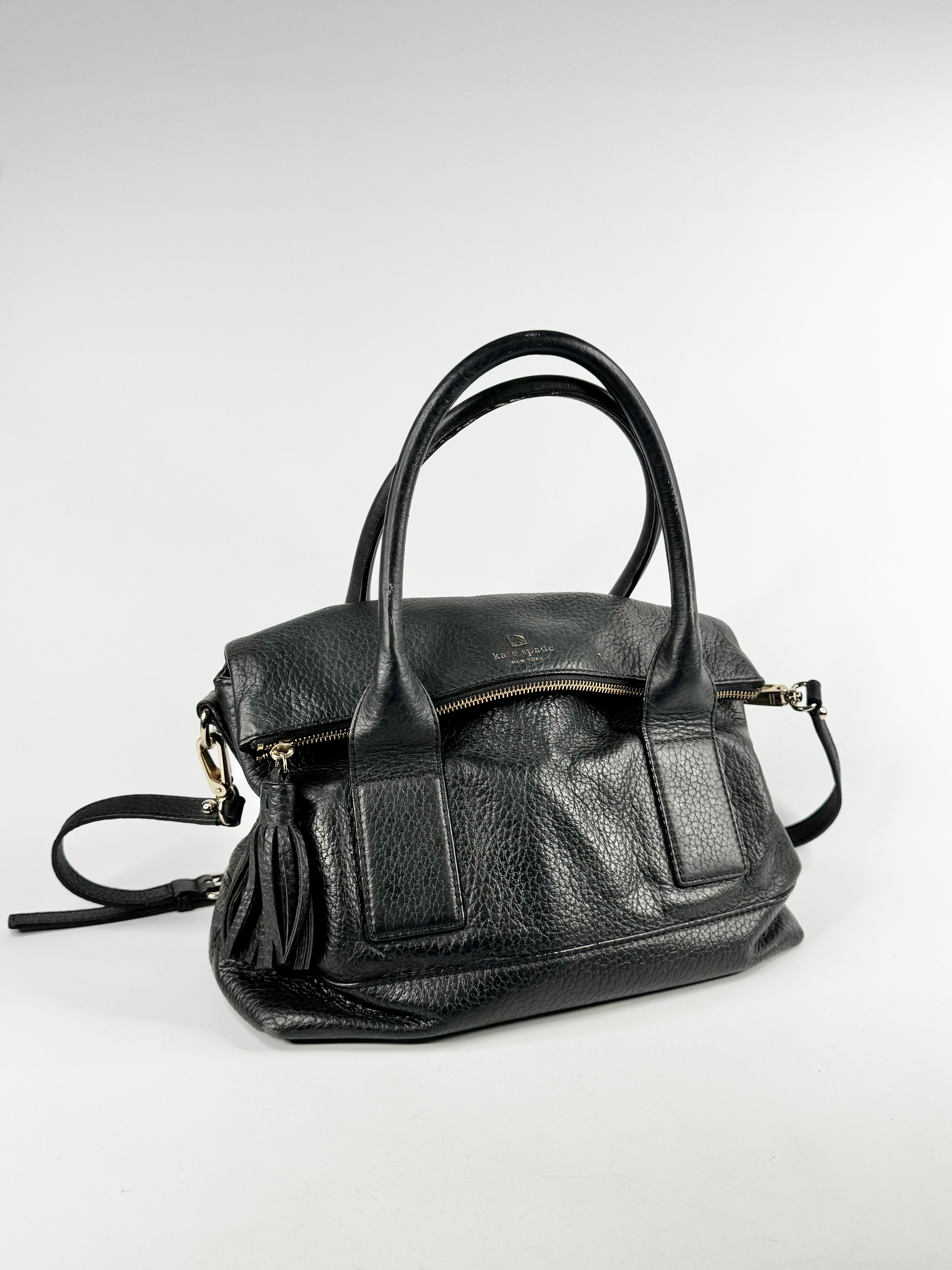 Kate Spade Black Leather Handbag