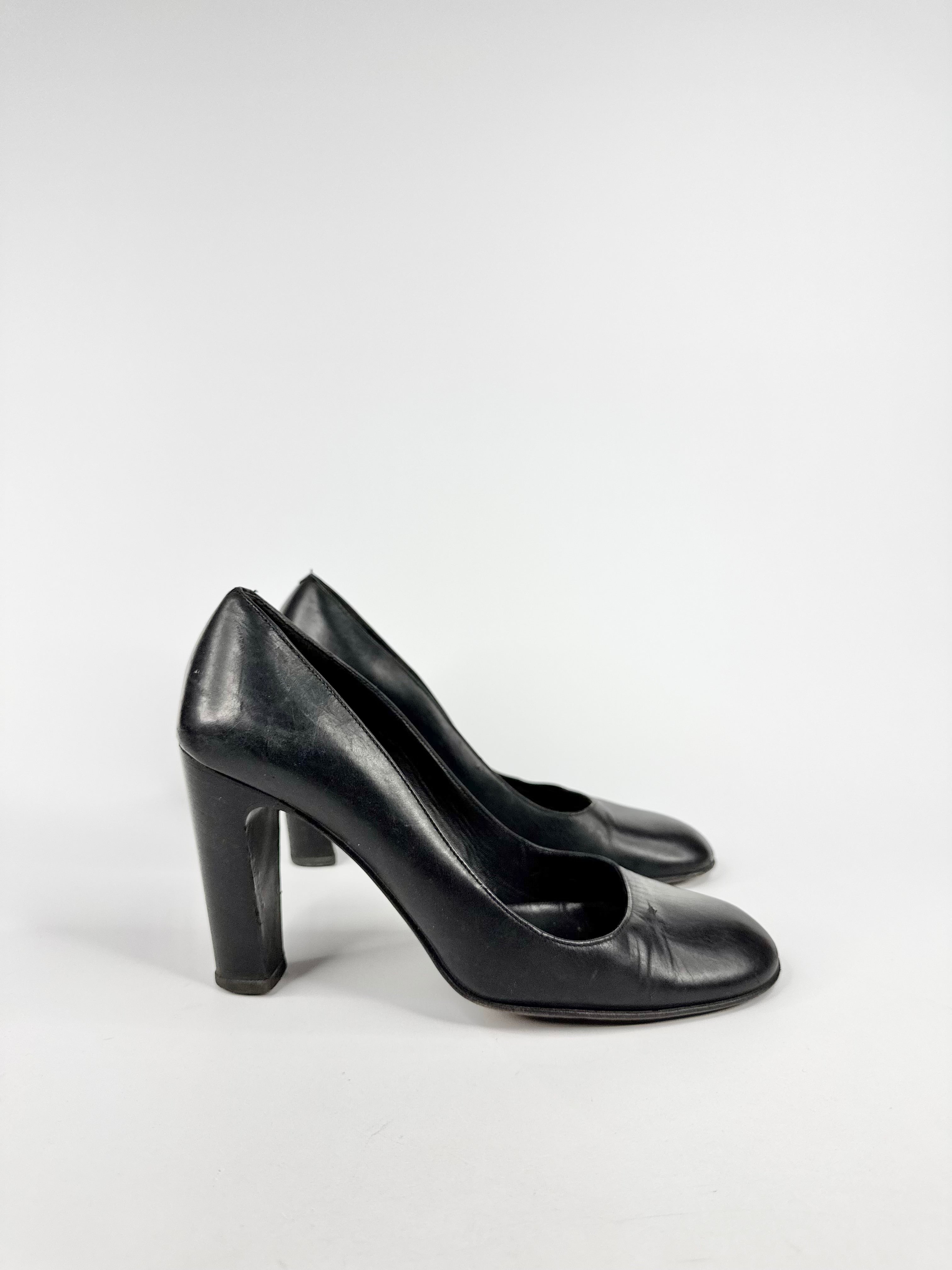 Vintage Bally Black High Heels - EU37