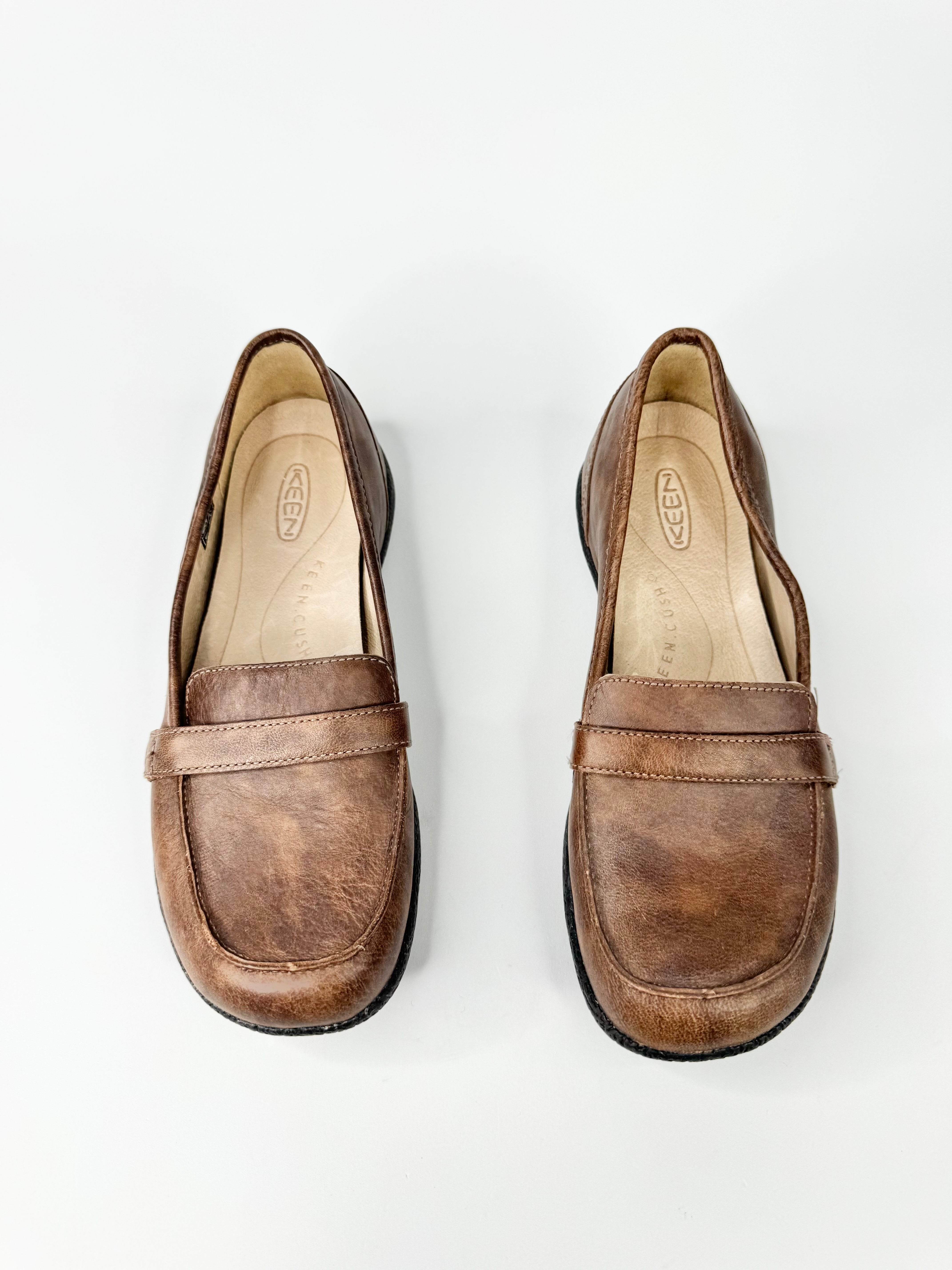 KEEN Brown Comfy Slip-on Shoes - EU38