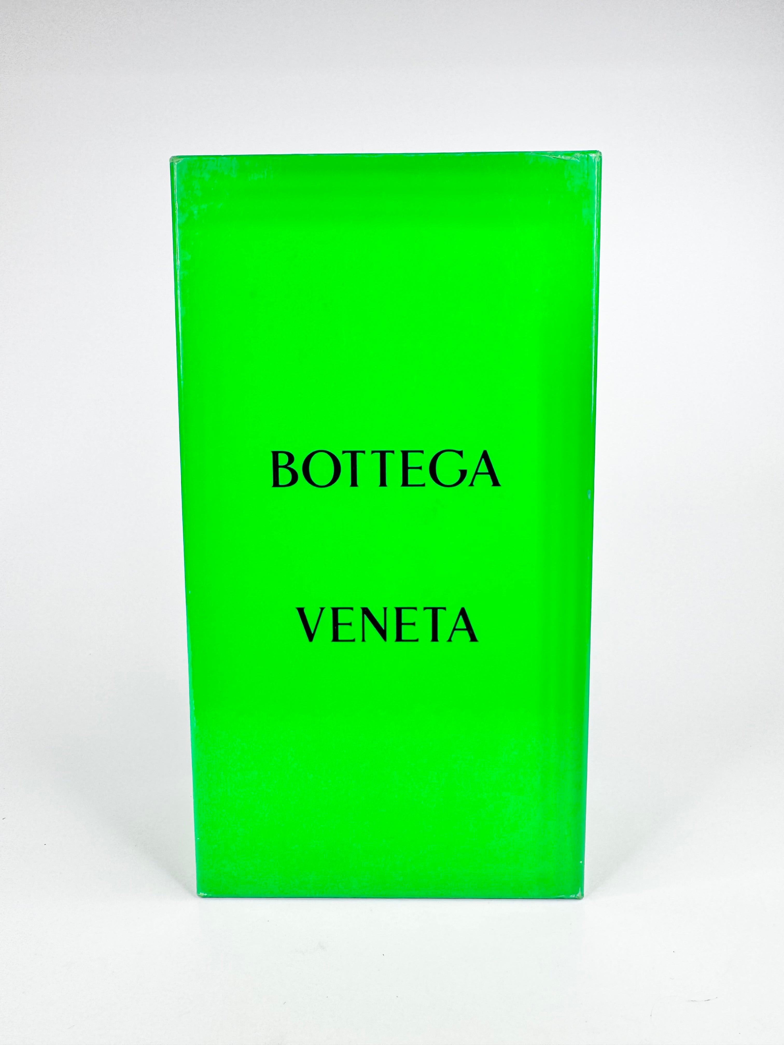 Bottega Veneta Turquoise Intrecciato Flats - EU42