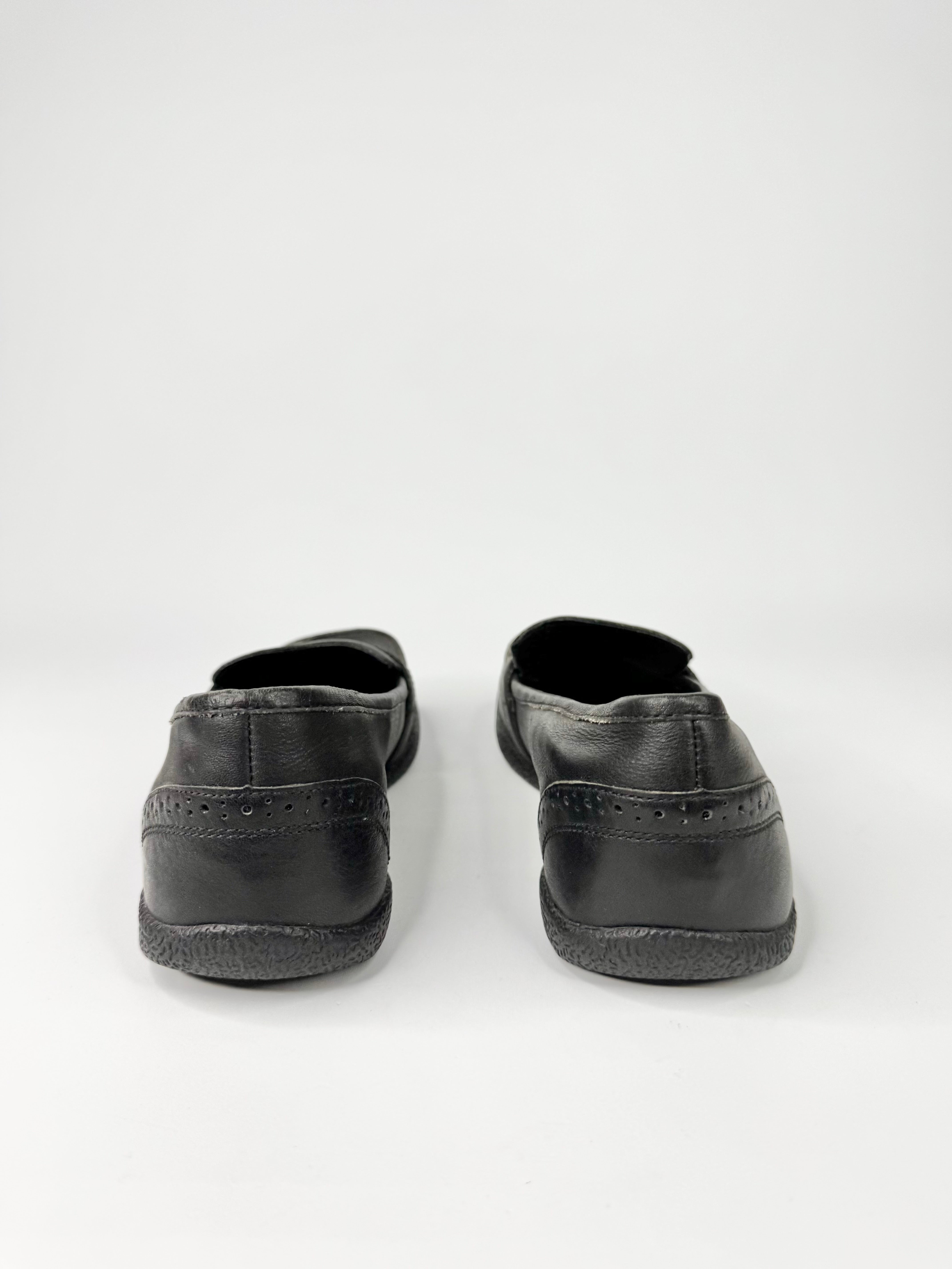Keen Black Leather Slip Ons - EU38