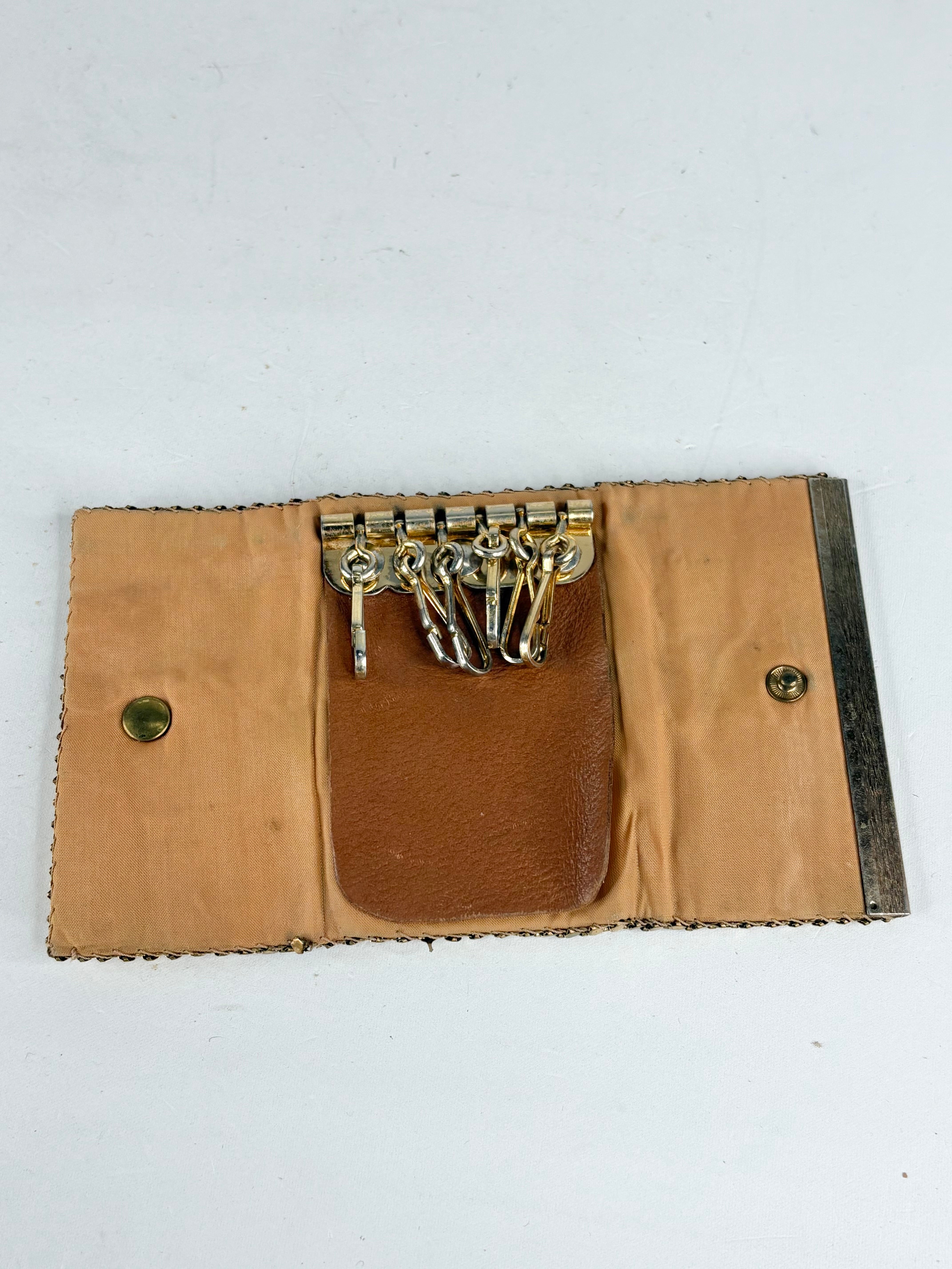Vintage Gold Glomesh Key Holder