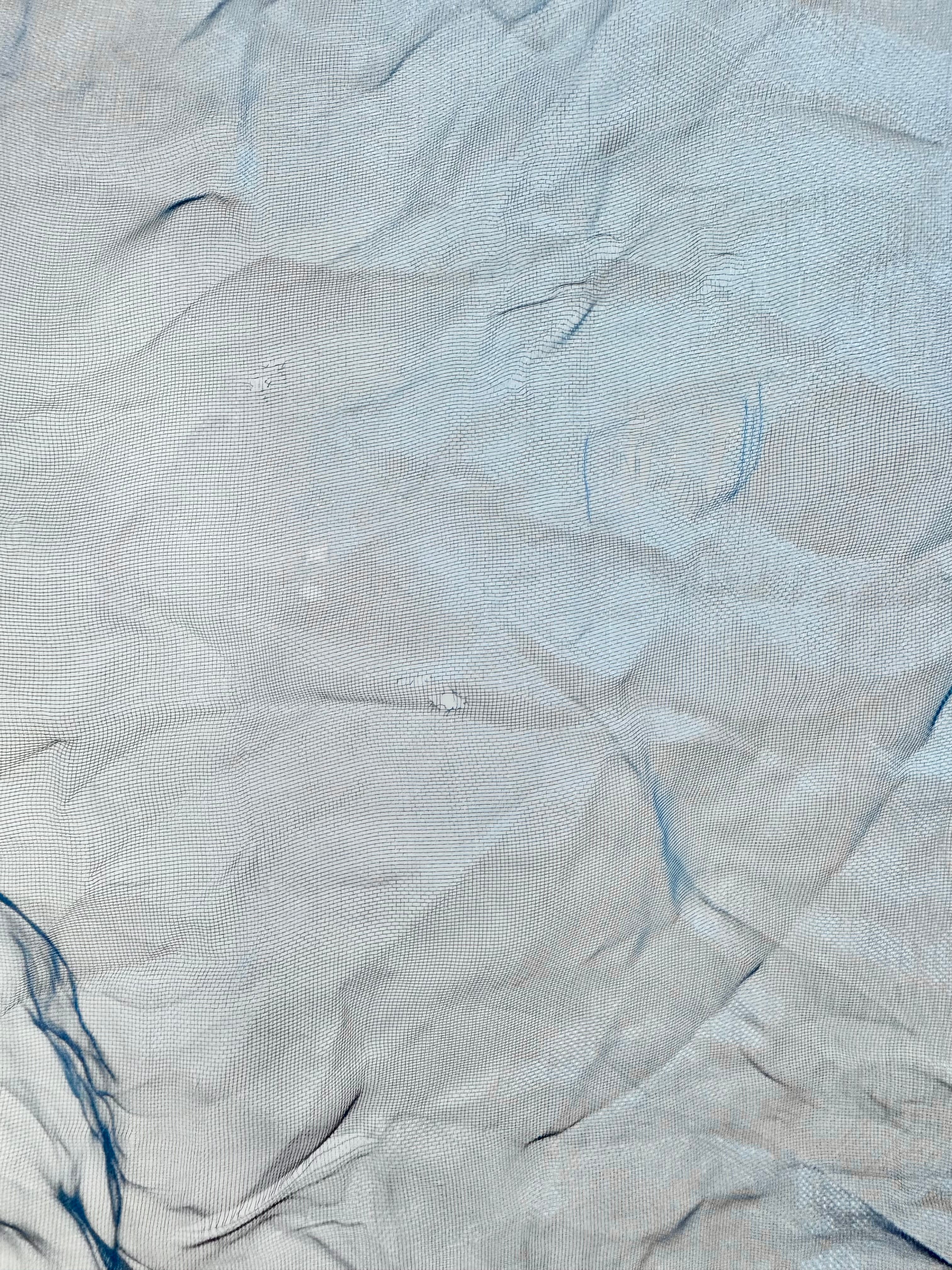 Faustine Steinmetz Cobalt Sheer Top - AU8/10