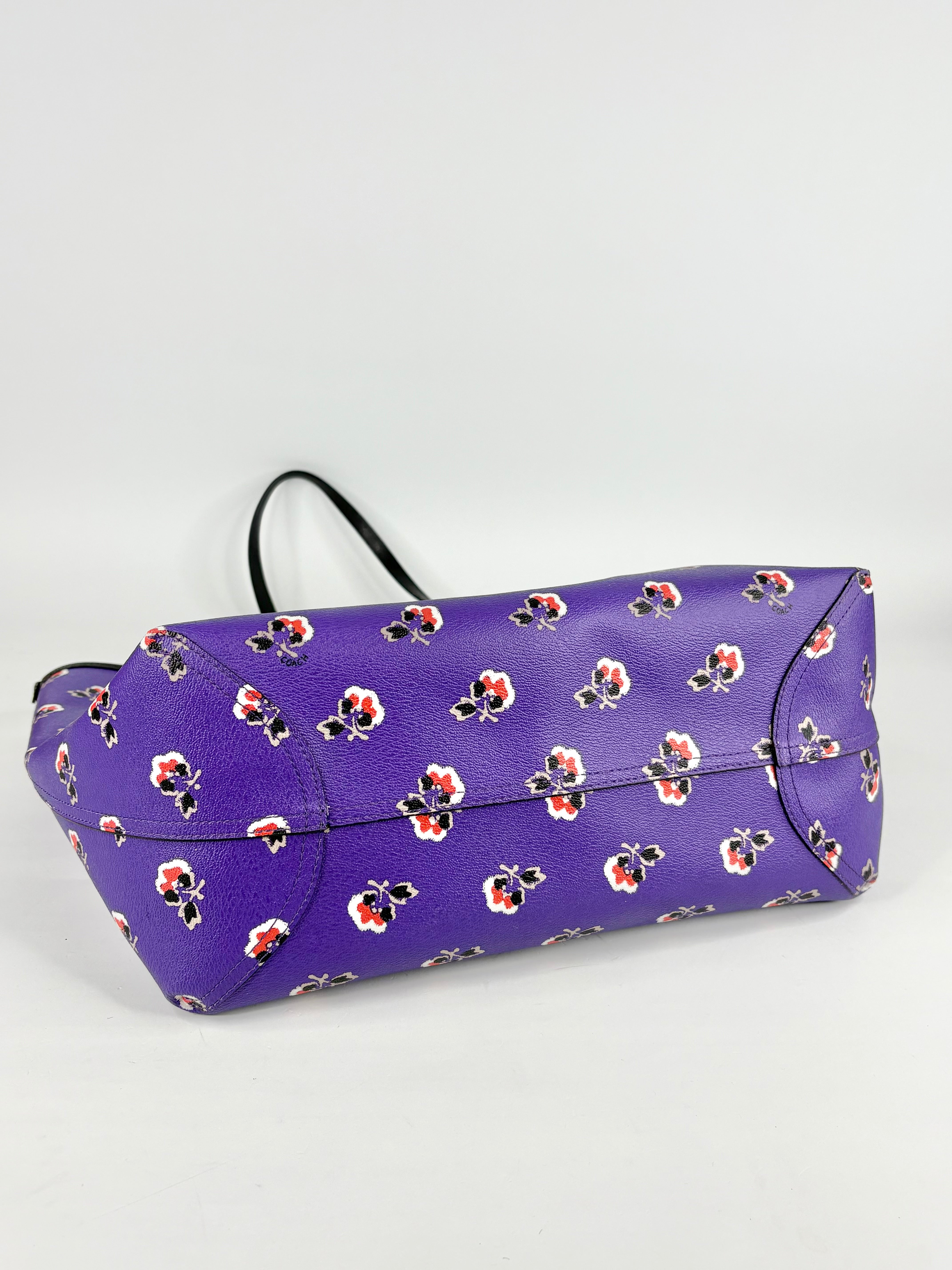 Coach Canvas Reversible City Tote Bag