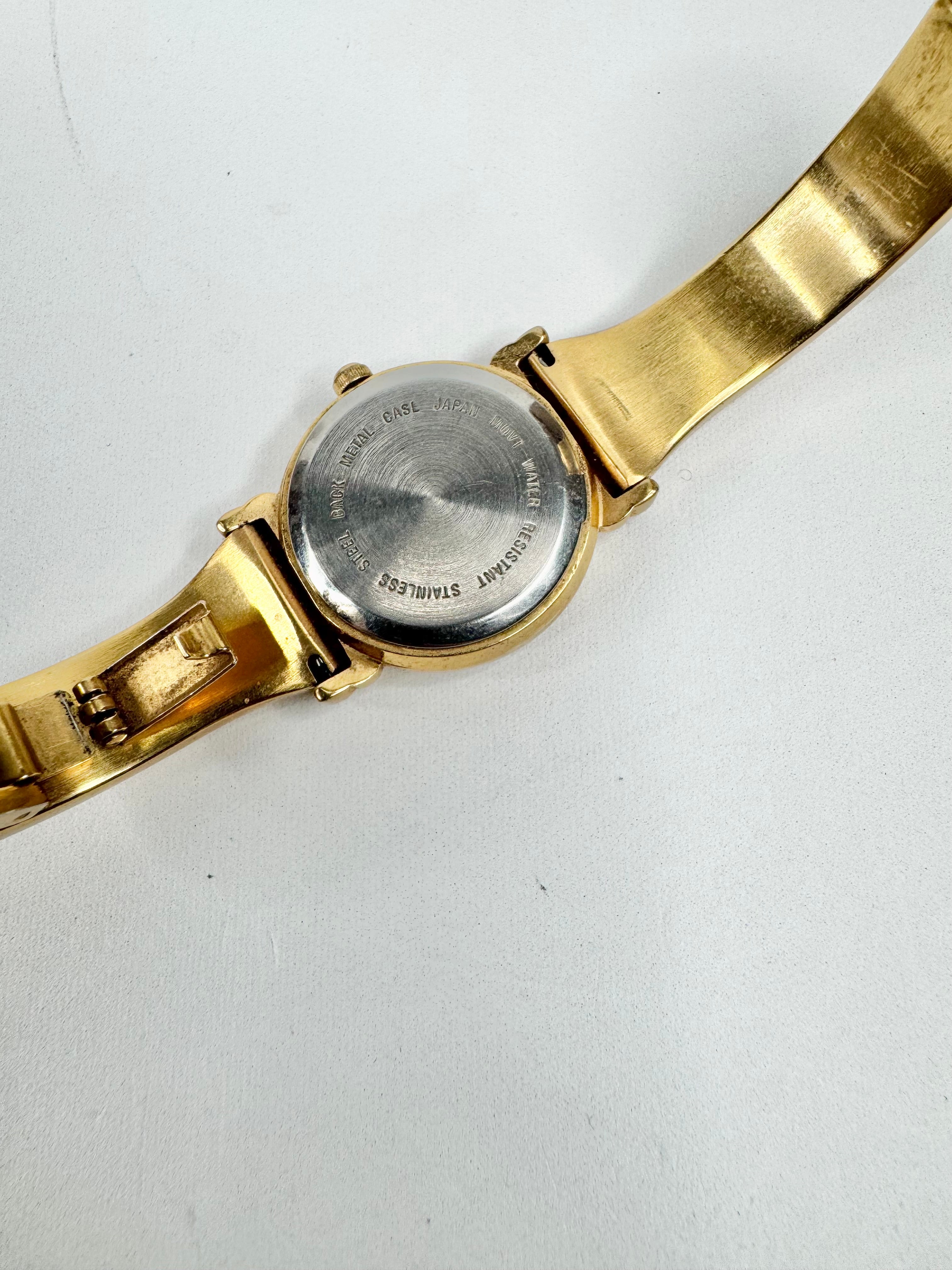 Jag Gold Toned Bracelet Watch