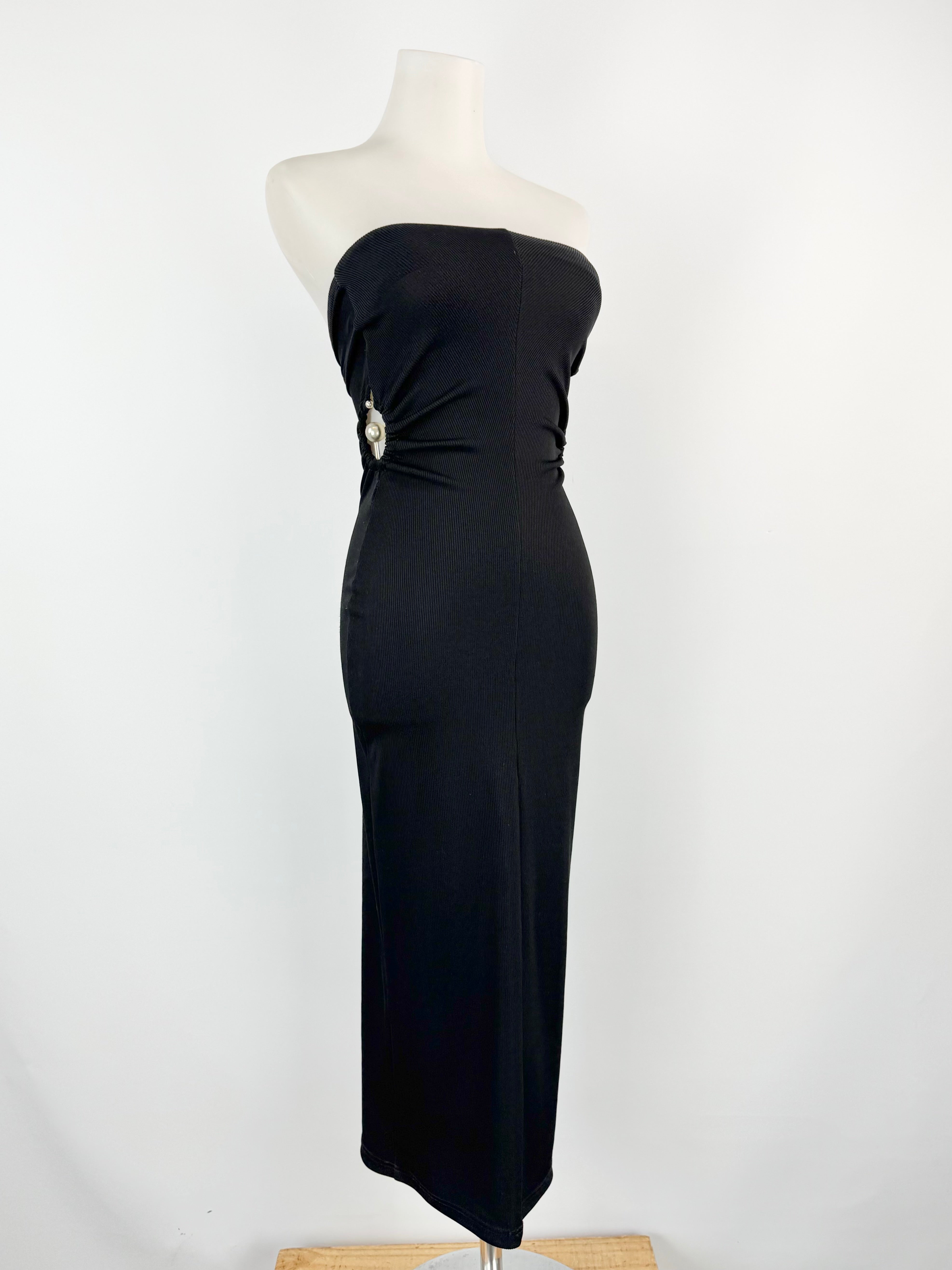 Christopher Esber Sleeveless Black Bodycon Dress - AU6