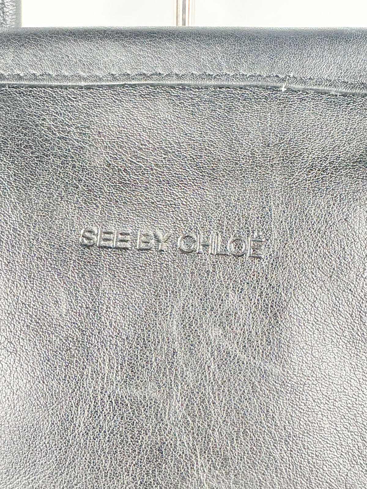 See By Chloé Black Smooth Leather Handbag