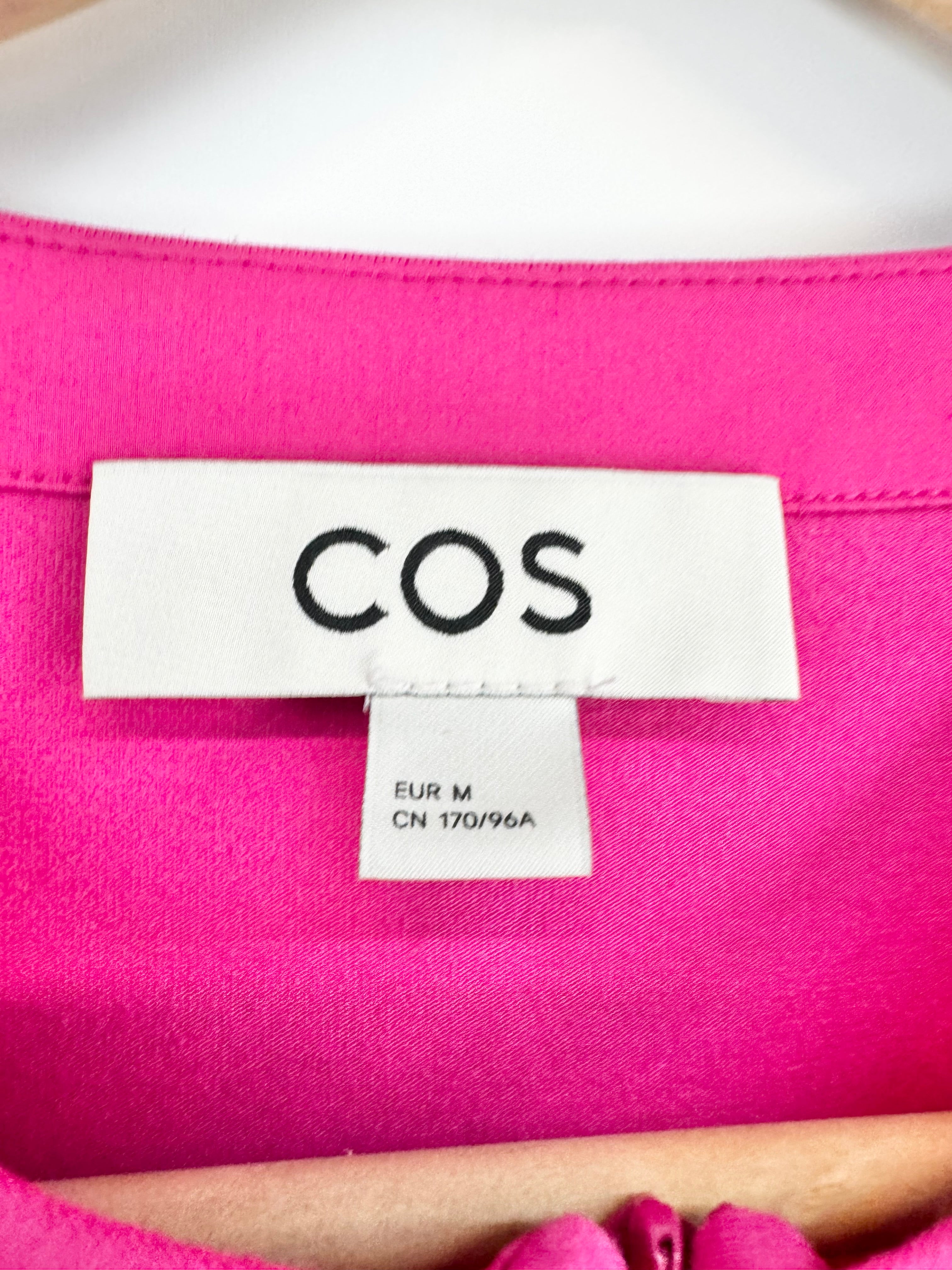Cos Magenta Pink Asymmetrical Dress - AU10/12