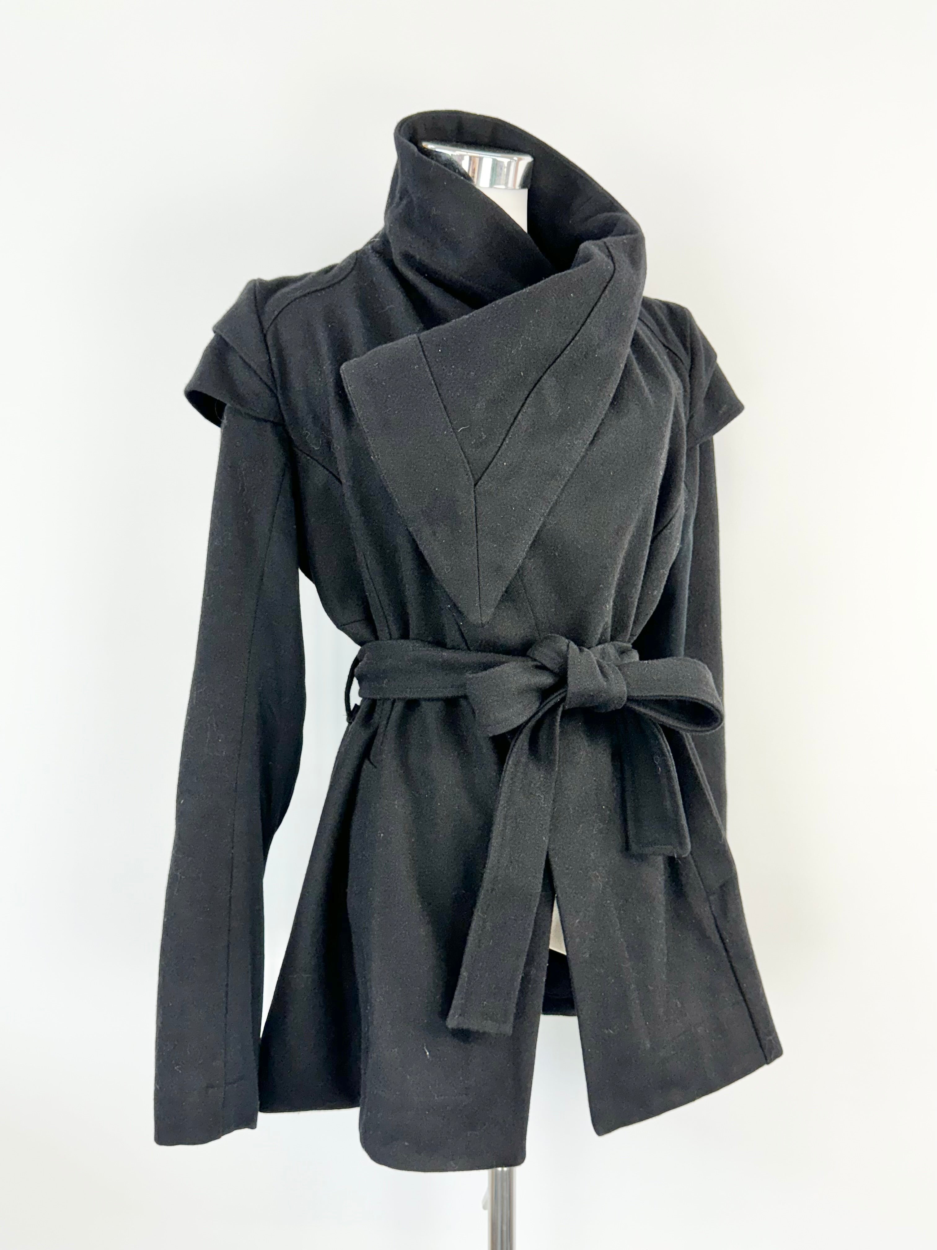 Nom*d Black Wool Jacket - AU10