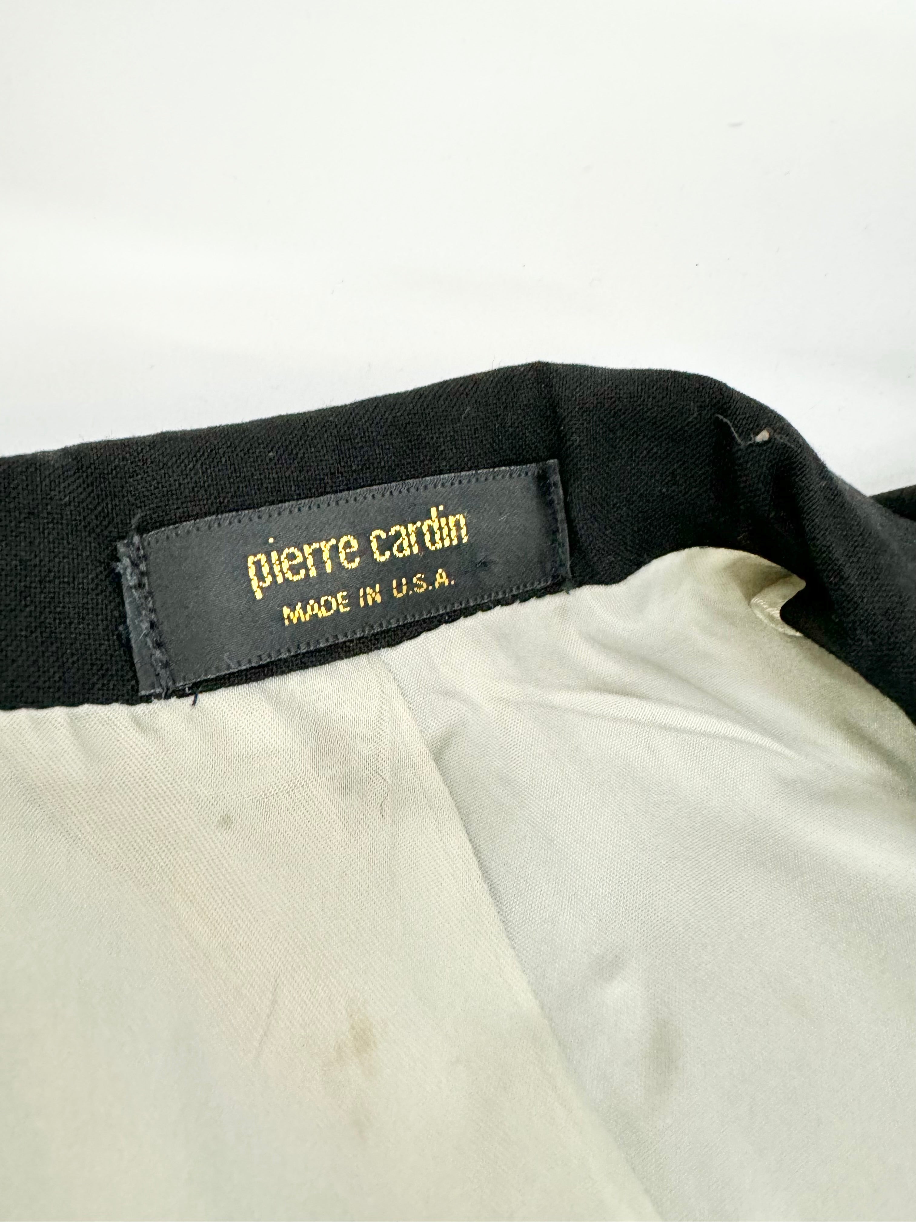 Vintage Pierre Cardin 'Murry Hill Collection' Black Blazer - 41L