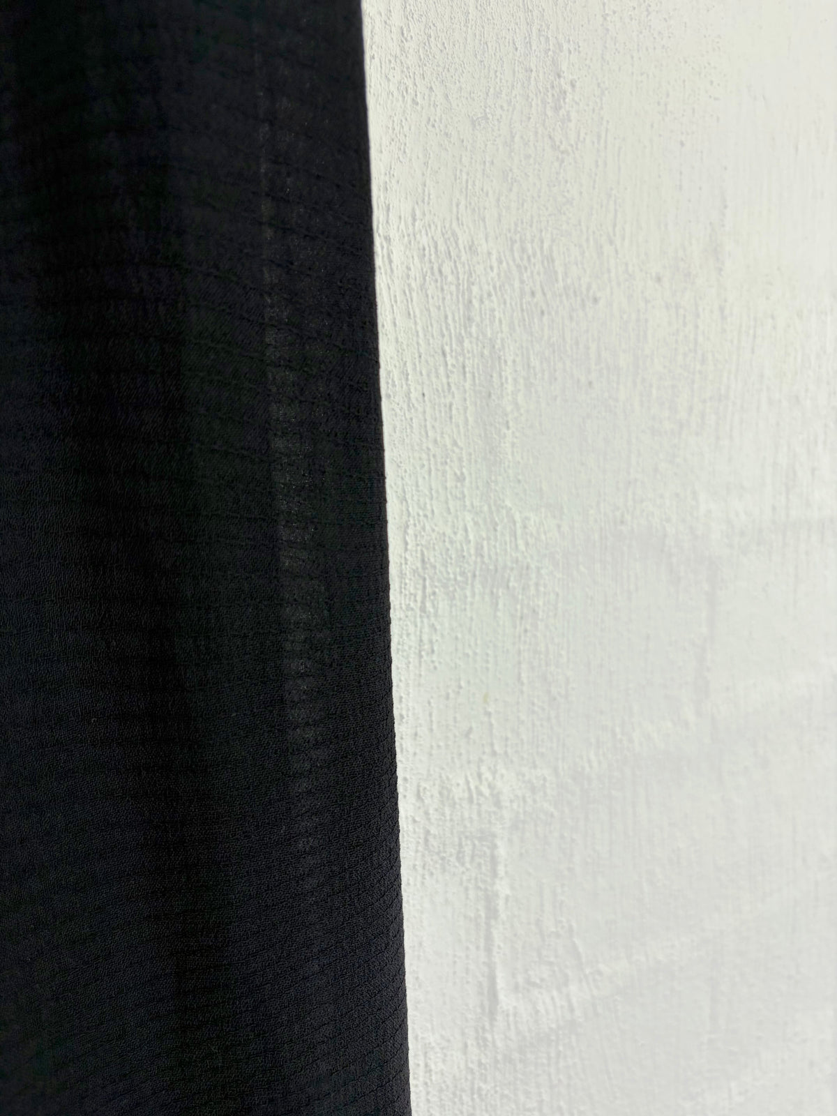 Shu Moriyama Black Textured Slacks - AU12