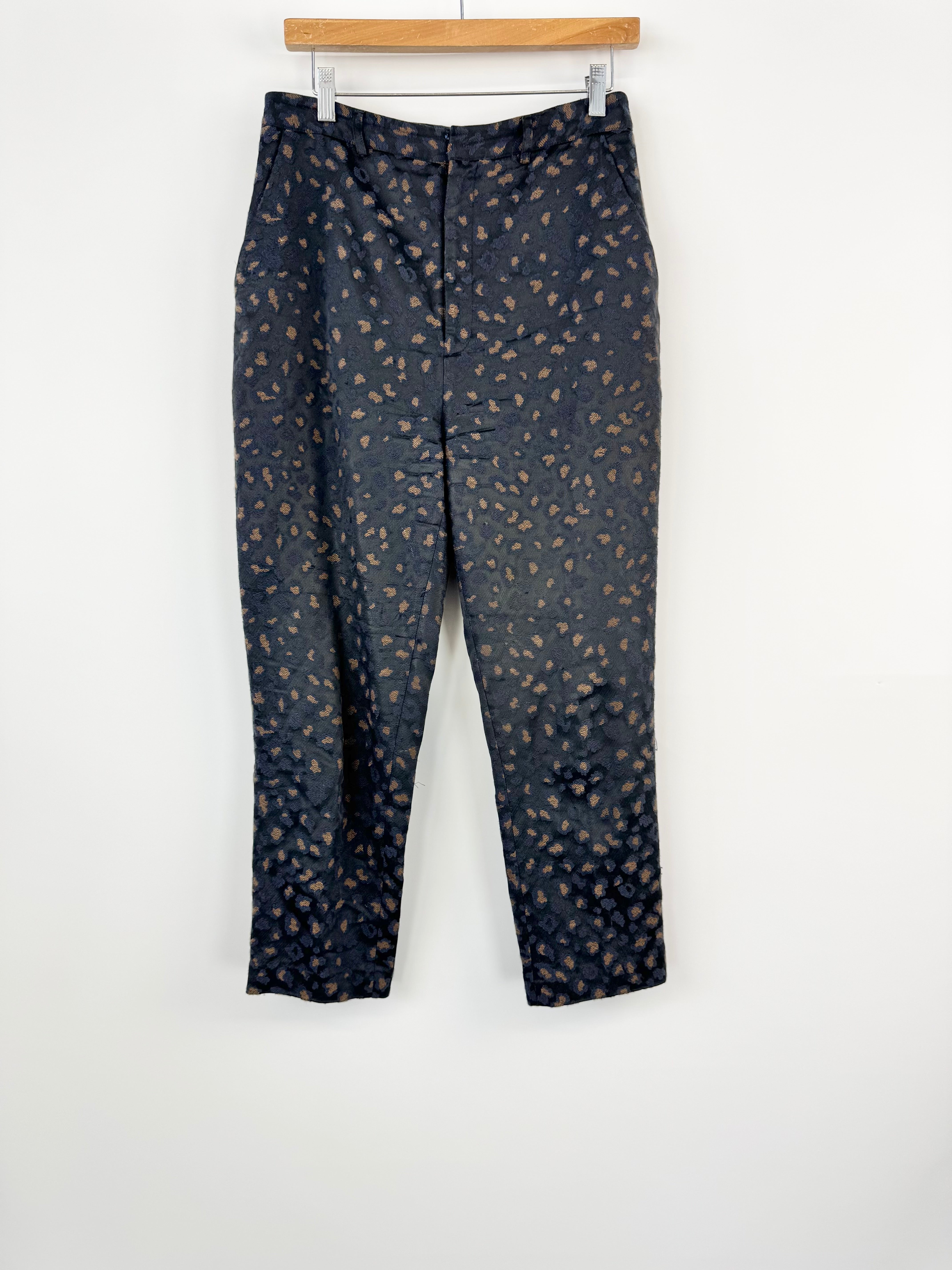 Gorman High Waisted Leopard Print Pants - AU10