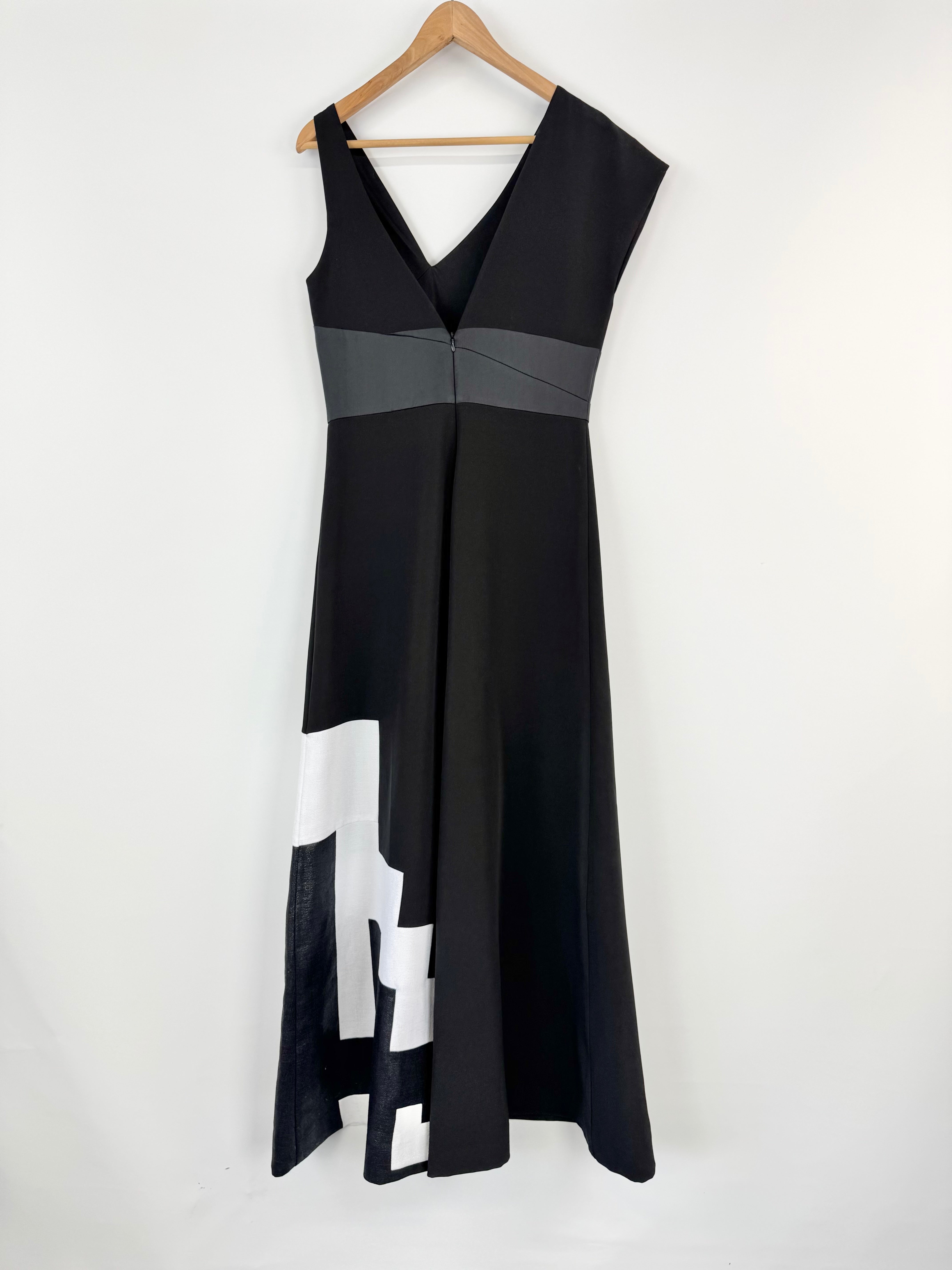 V by Paris Valtadoros Black & White Jumpsuit - AU10