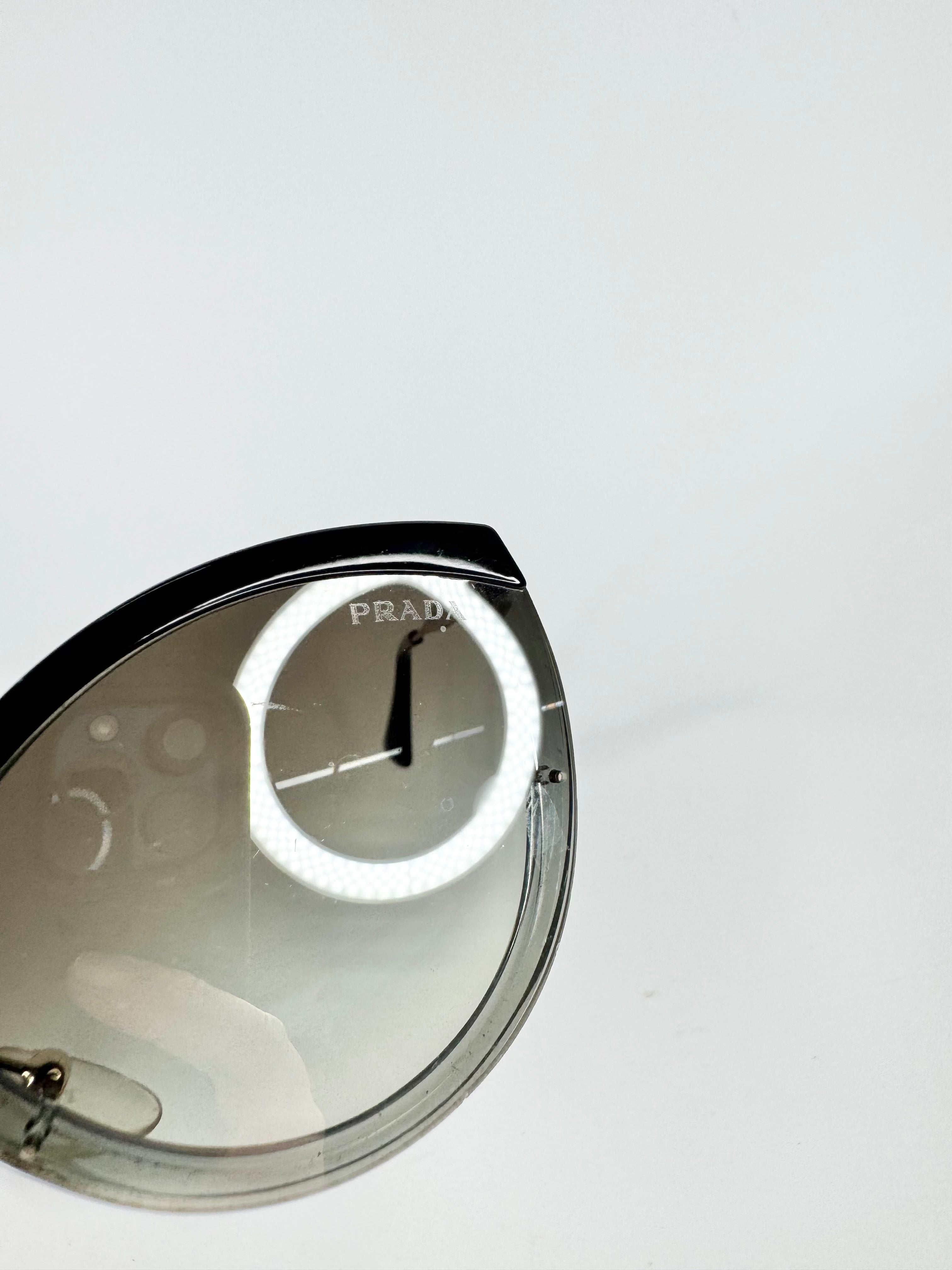 Prada Grey 'Cinema Catwalk' Cat Eye Sunglasses