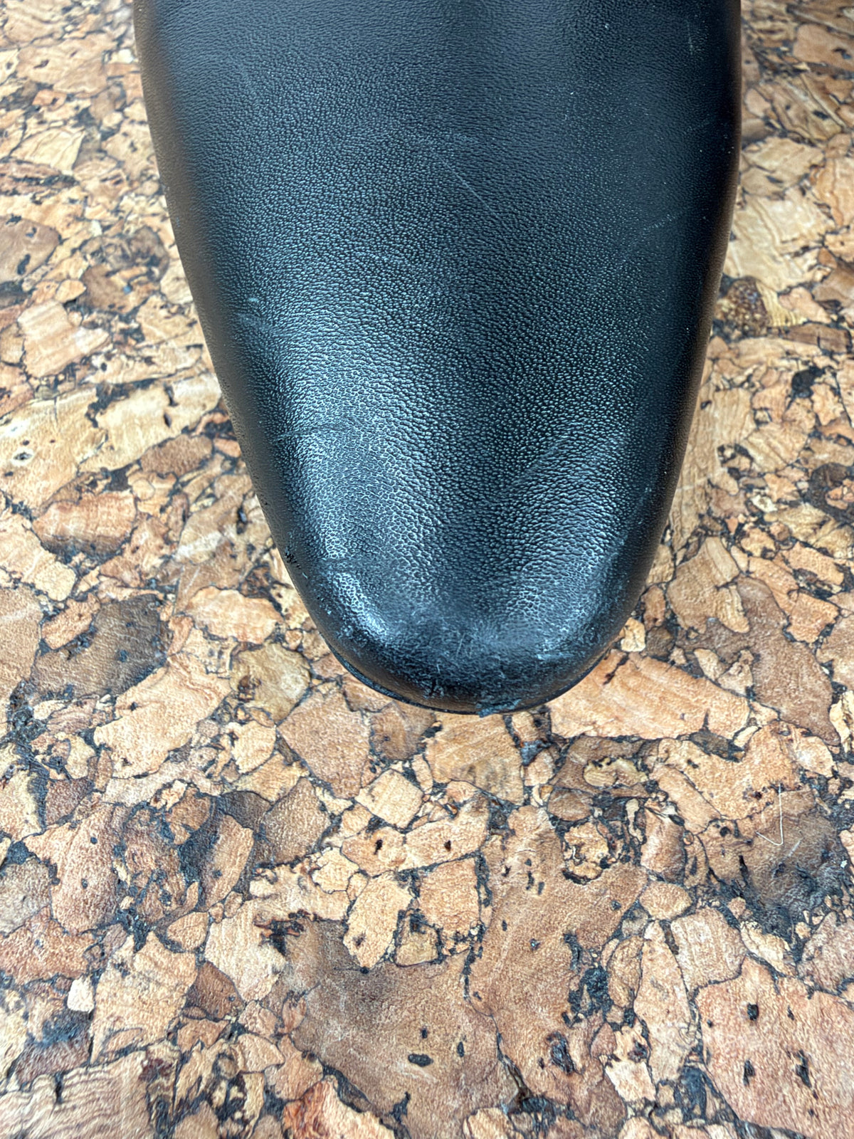 Jil Sander Navy Black Pointed Toe Boots - EU41