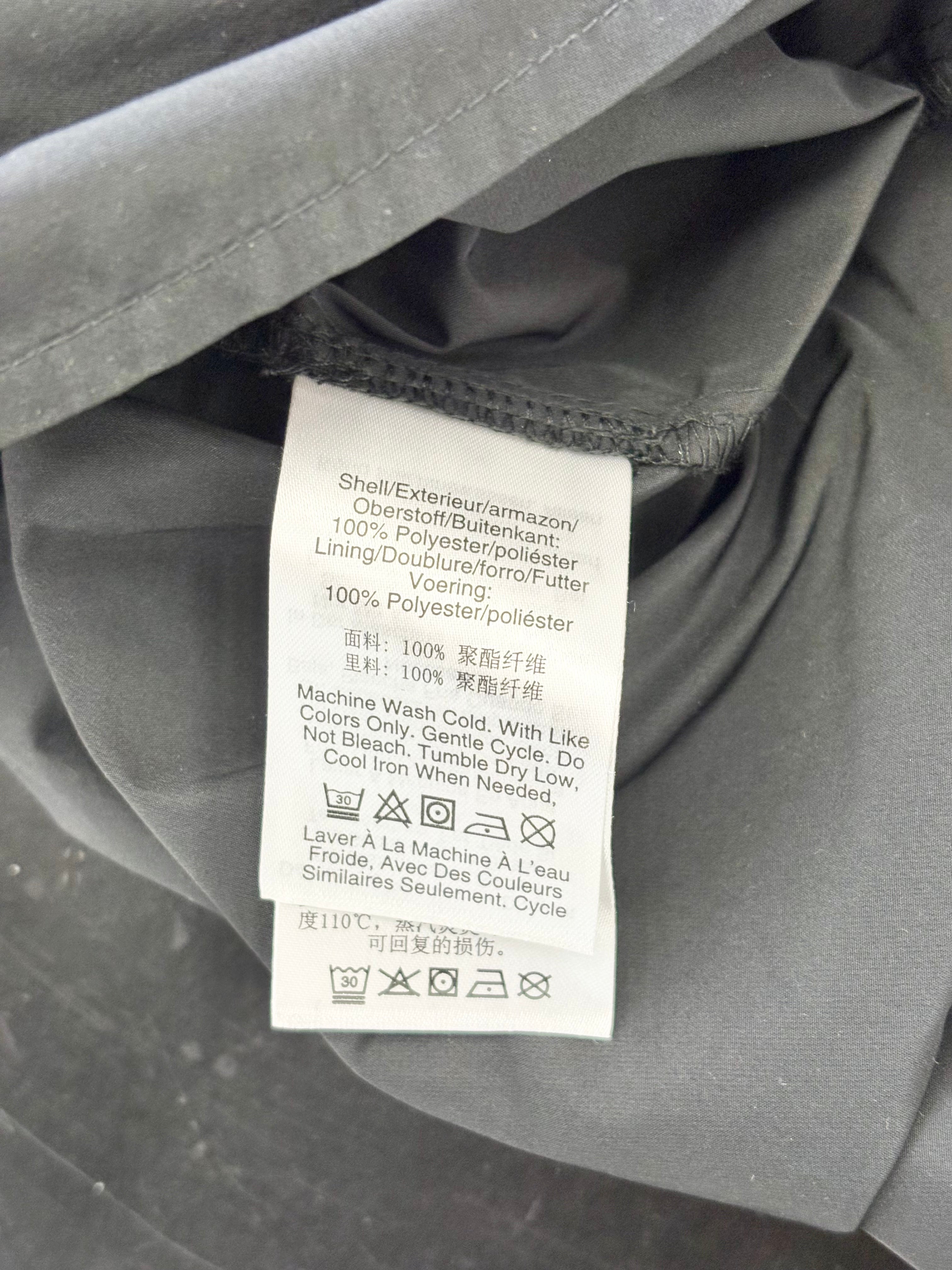 DKNY Black Asymmetric Peplum Mini Dress - AU14