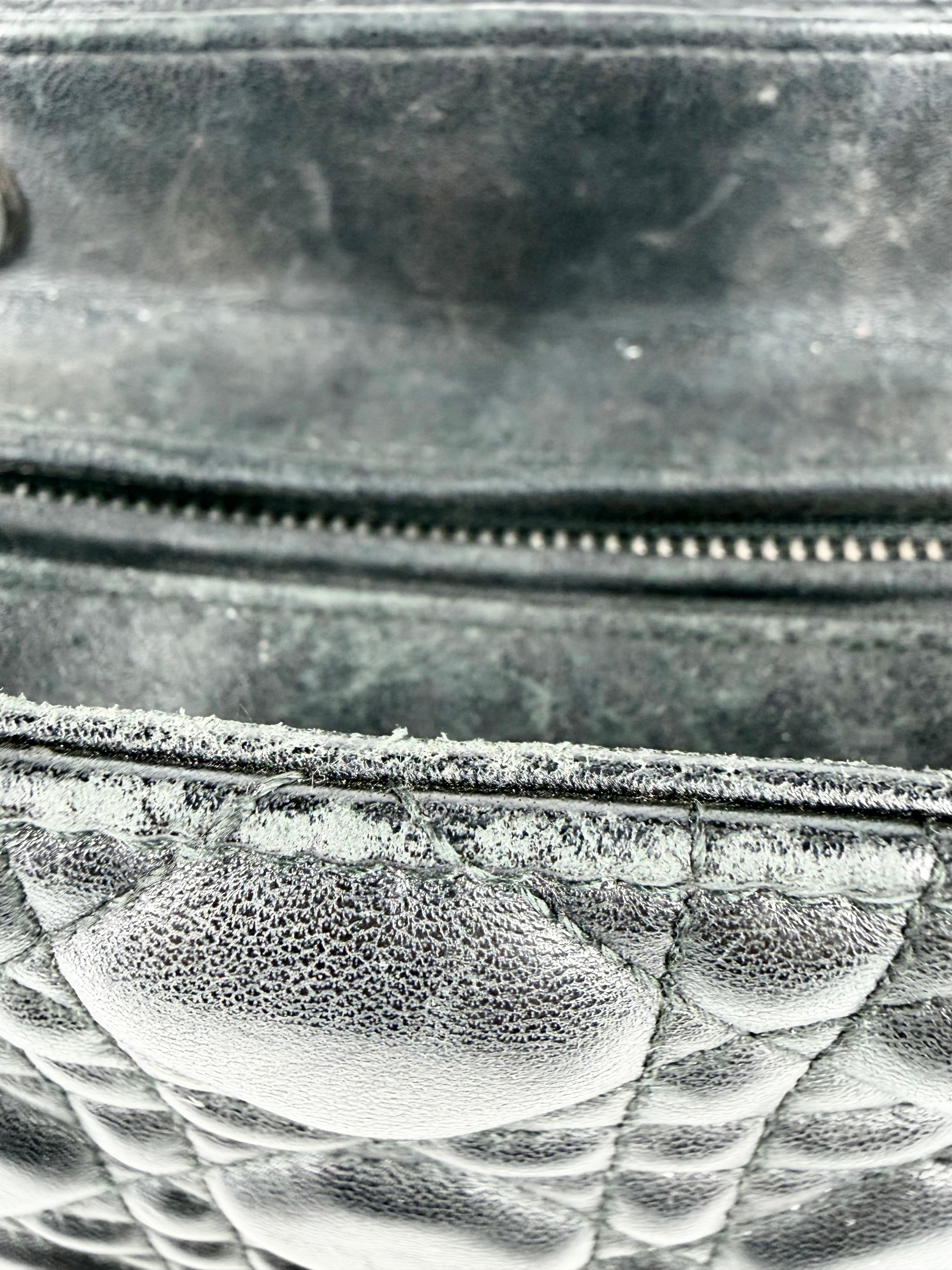 Christian Dior Black 'Lady' Handbag