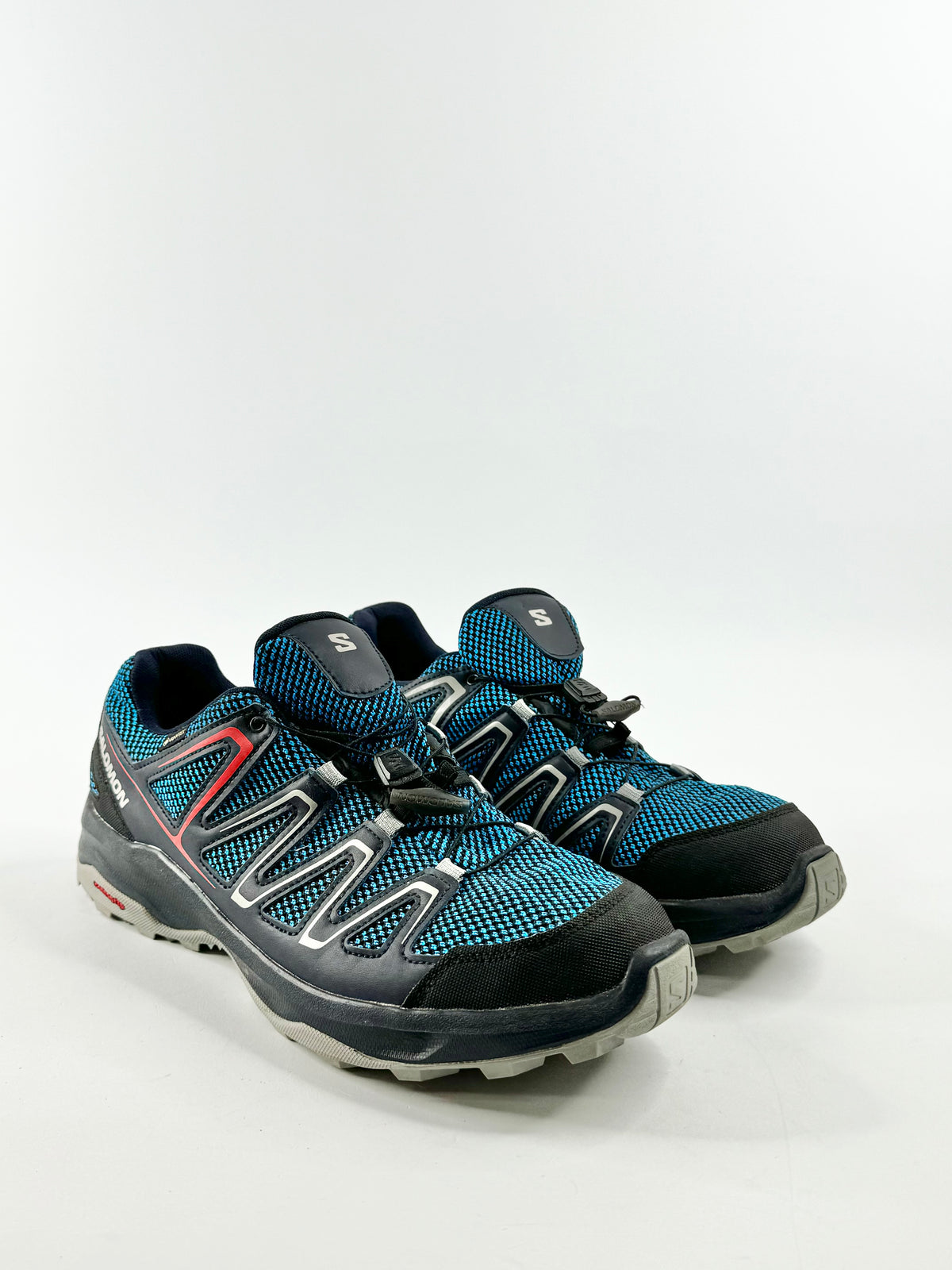 Salomon Blue Custer Elastic Lace Sneakers - EU46