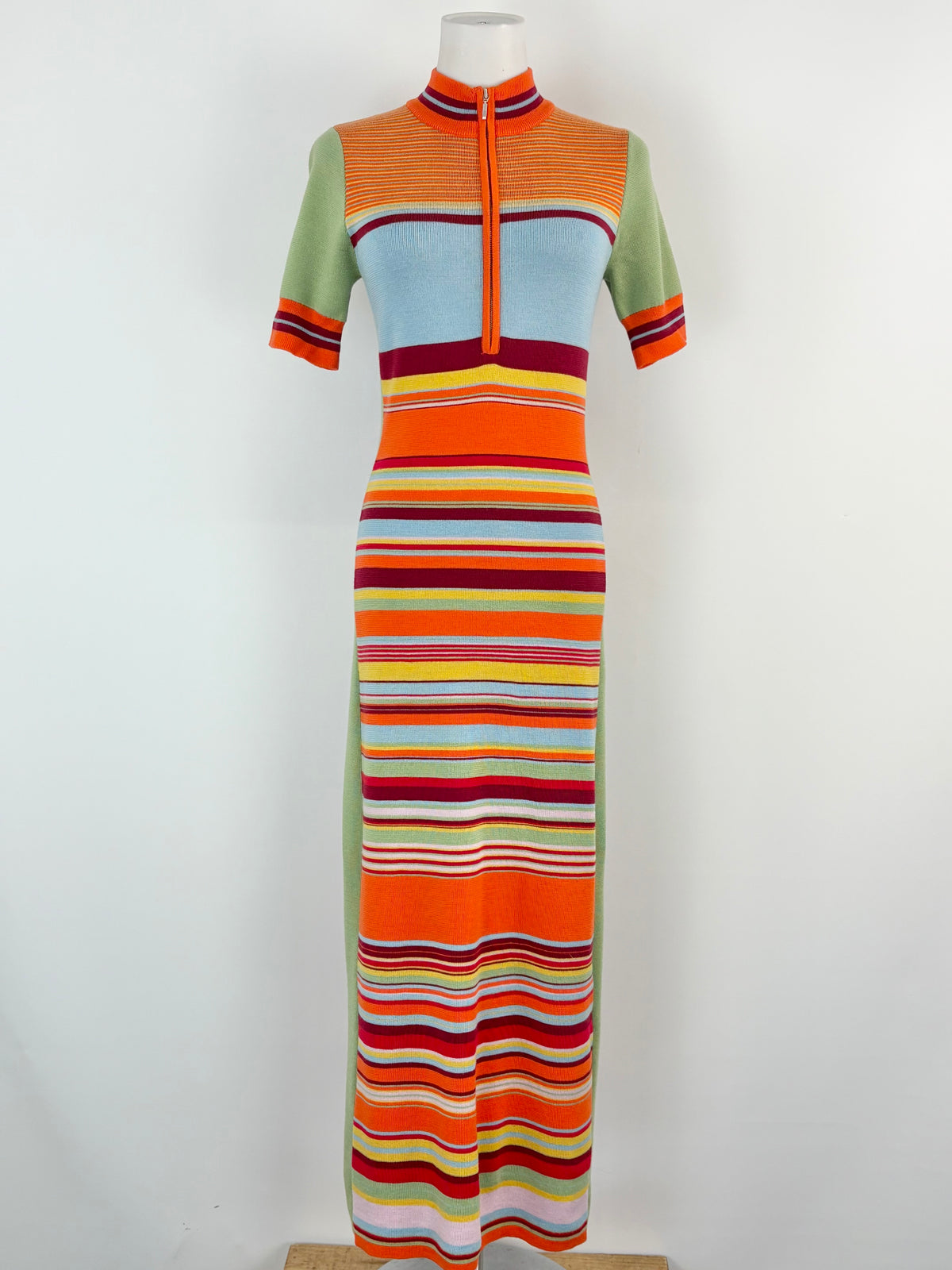 Alémais Multicolour 'Alexandra' Stripe Dress - AU6/8