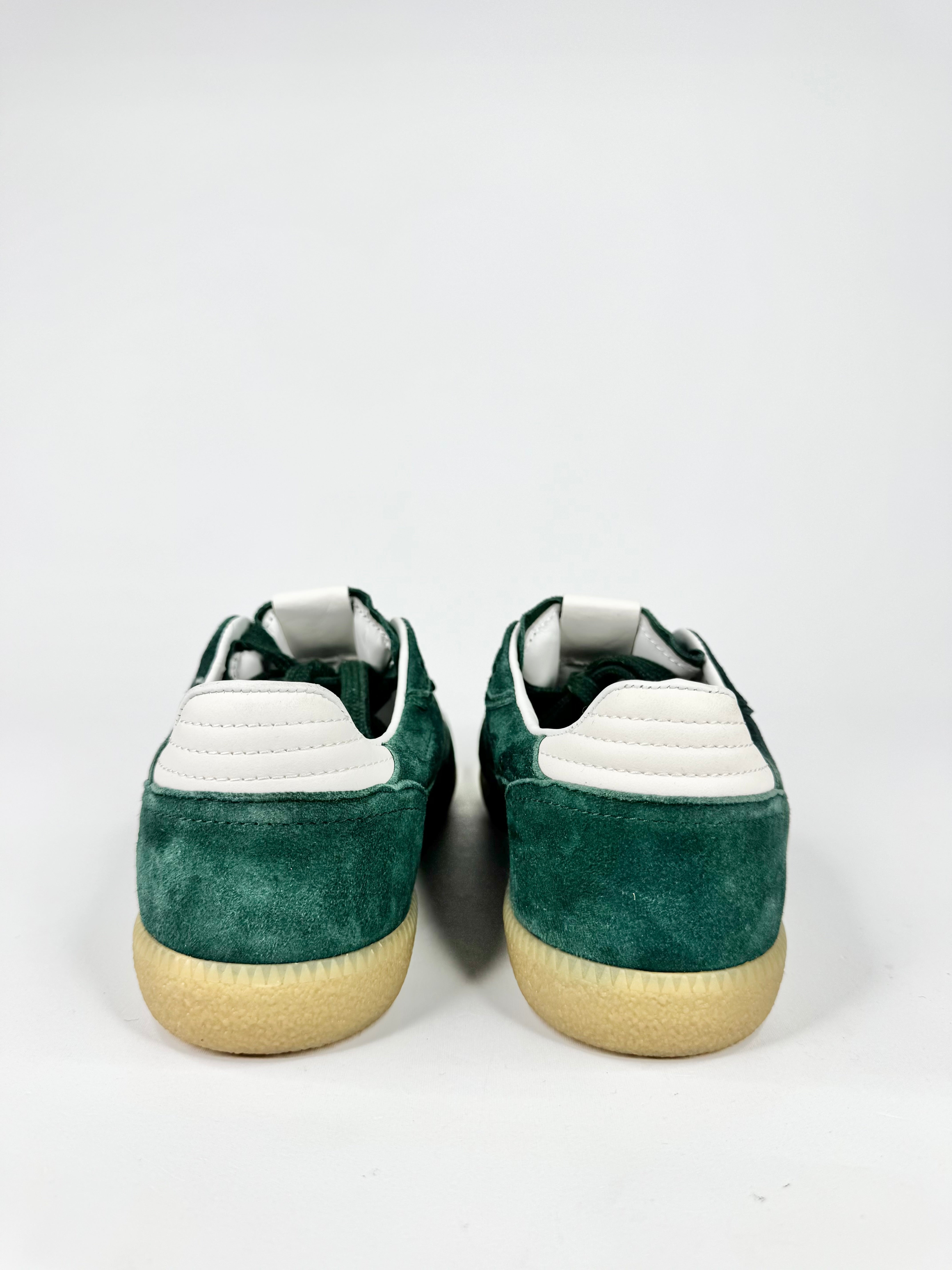 Alohas Forest Green & White 'Rife' Sneakers - EU36